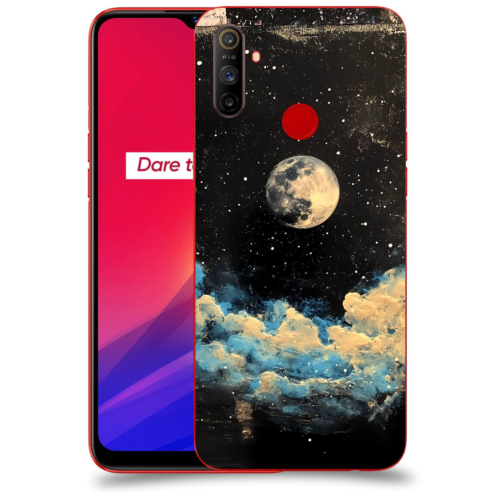 ACOVER Kryt na mobil Realme C3 - Noční obloha IV