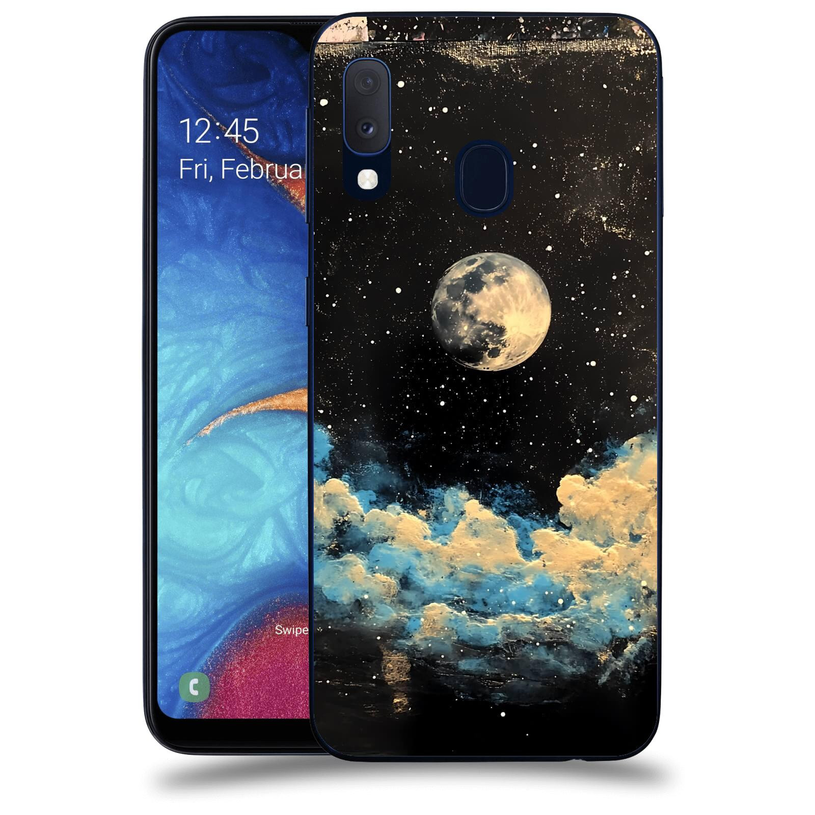 ACOVER Kryt na mobil Samsung Galaxy A20e A202F - Noční obloha IV