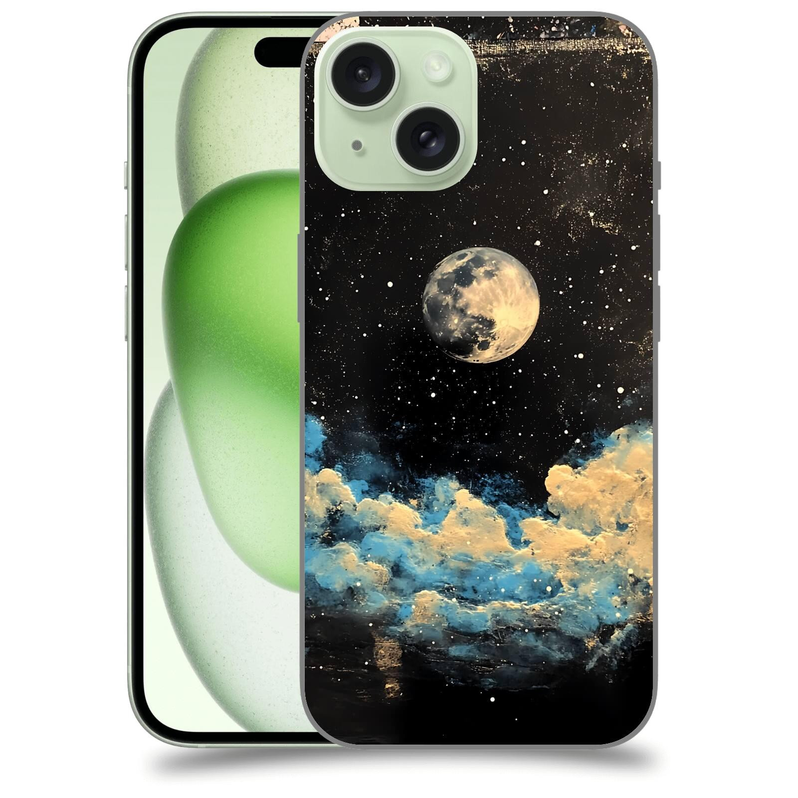 ACOVER Kryt na mobil Apple iPhone 15 - Noční obloha IV