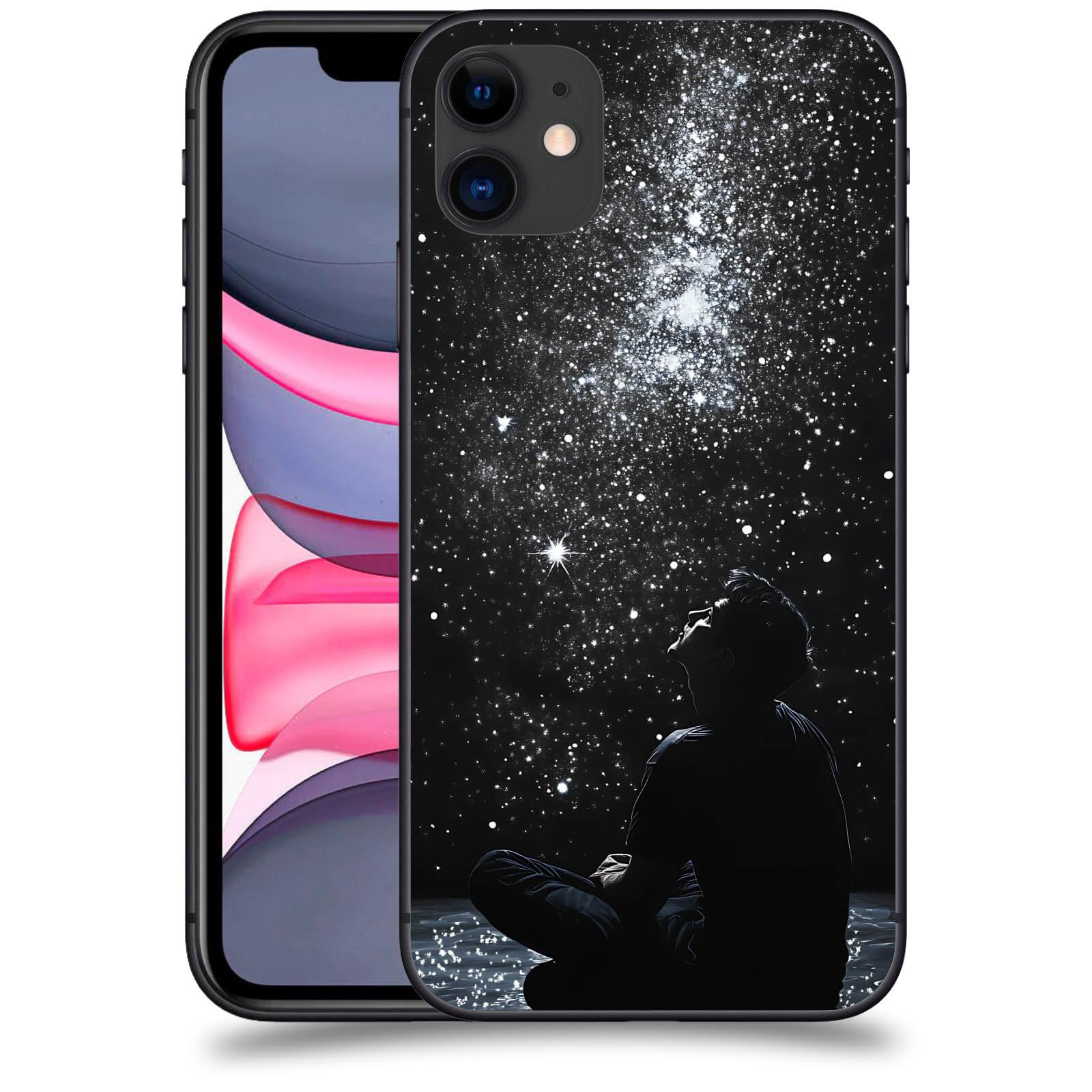 ACOVER Kryt na mobil Apple iPhone 11 - Noční obloha V