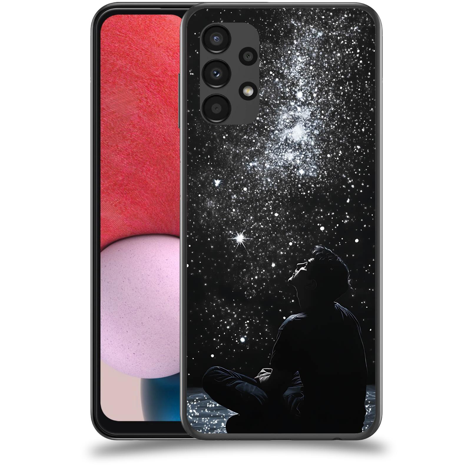 ACOVER Kryt na mobil Samsung Galaxy A13 4G A135 - Noční obloha V