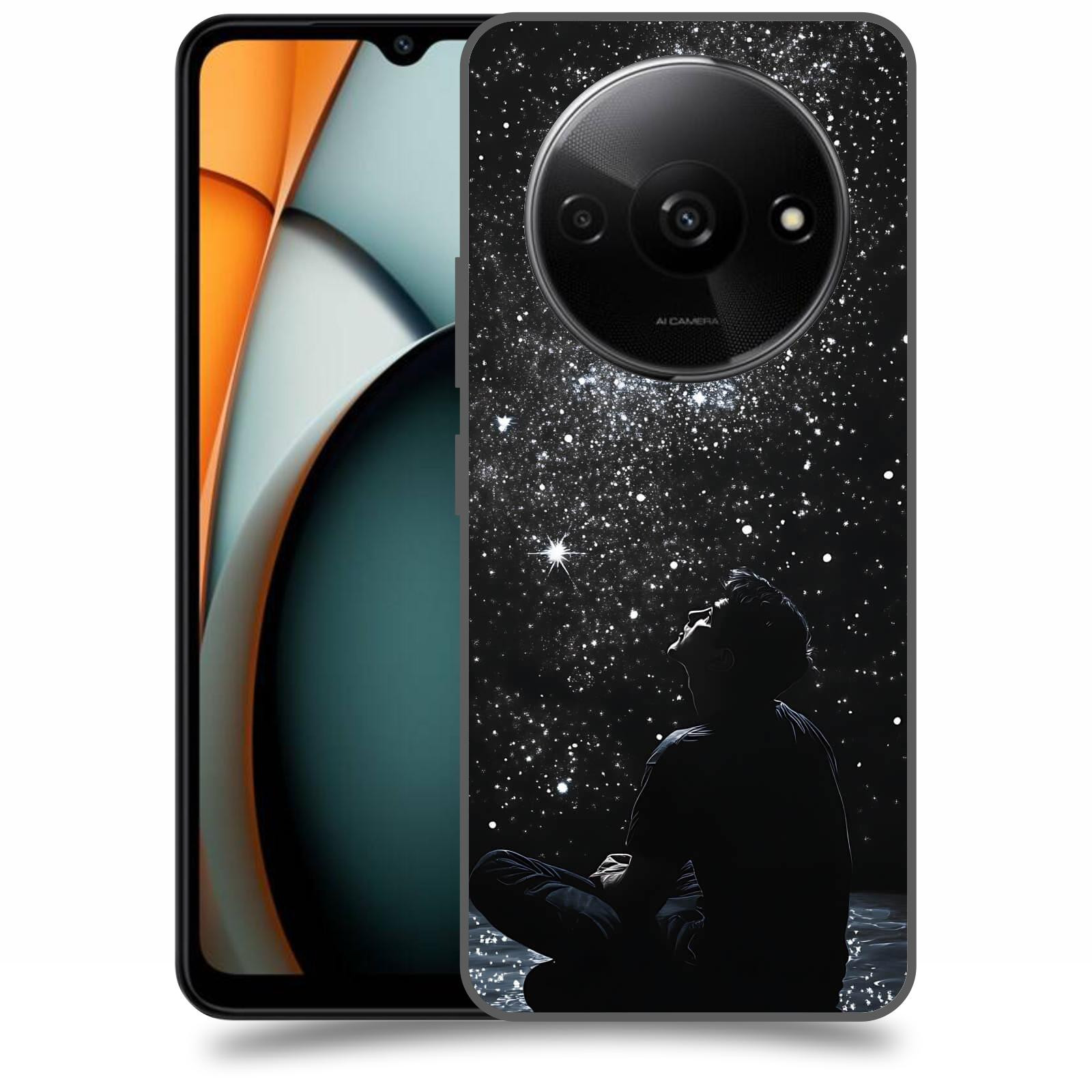 ACOVER Kryt na mobil Xiaomi Redmi A3 - Noční obloha V