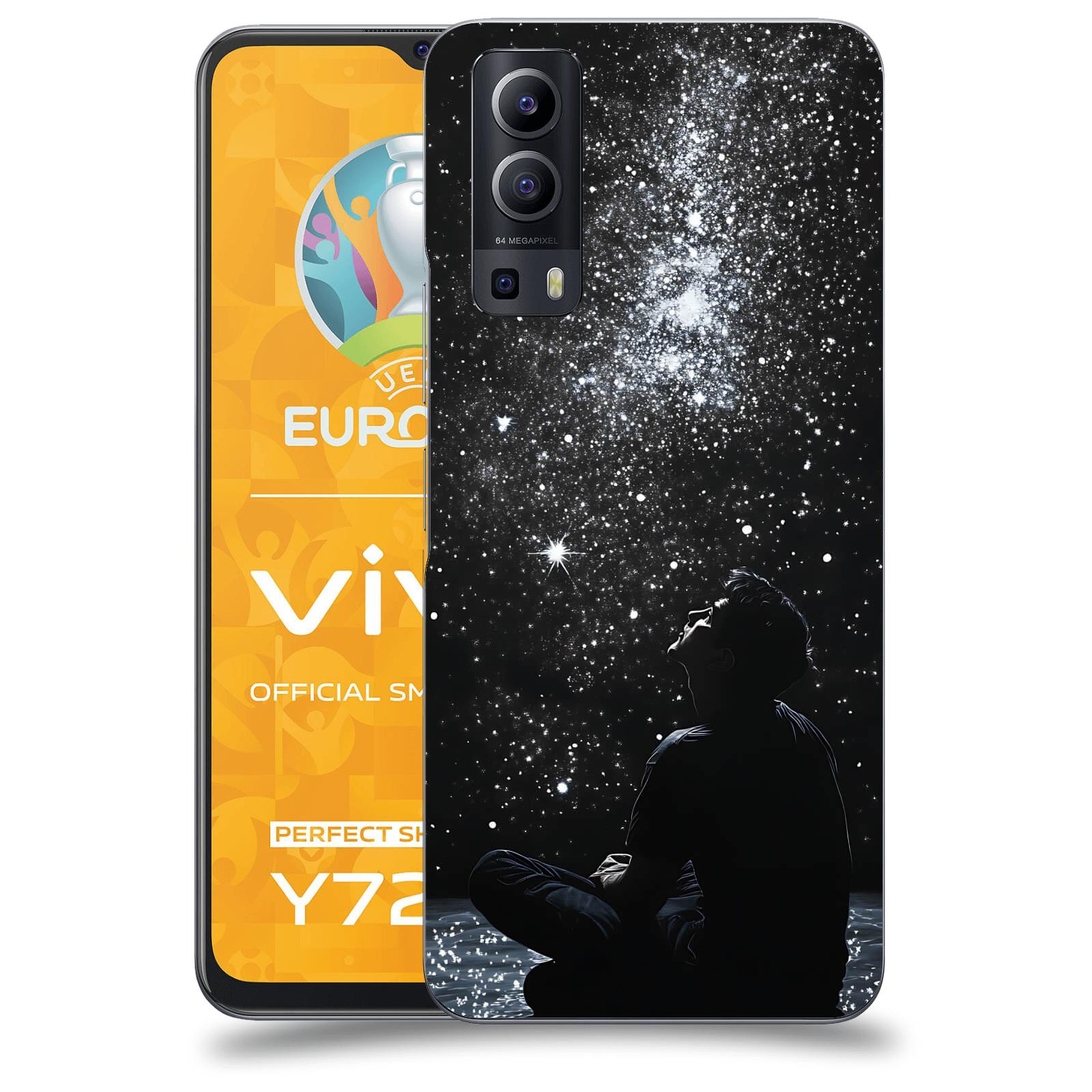 ACOVER Kryt na mobil Vivo Y72 5G - Noční obloha V