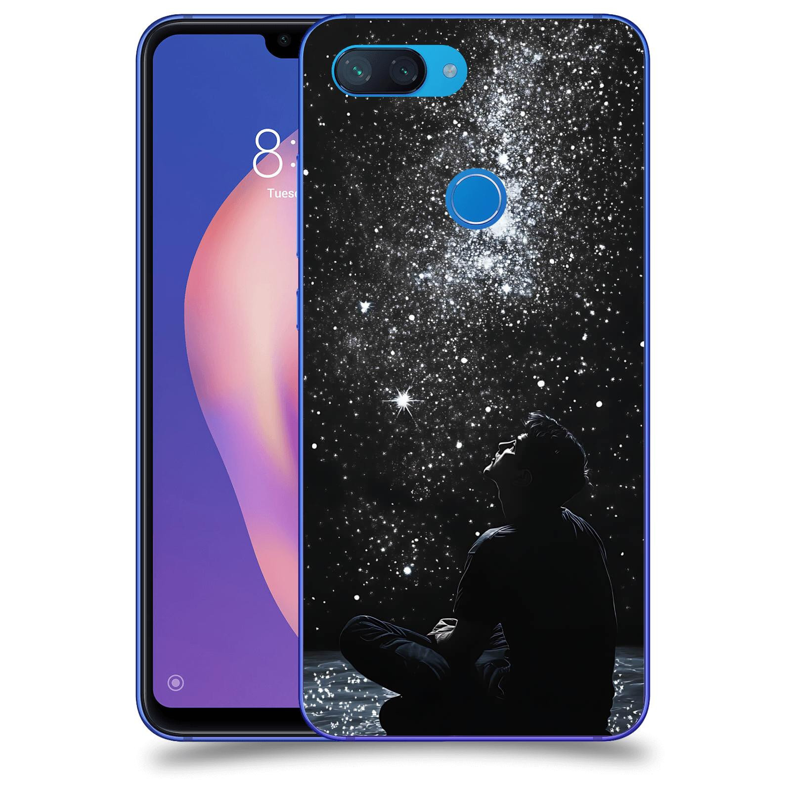 ACOVER Kryt na mobil Xiaomi Mi 8 Lite - Noční obloha V