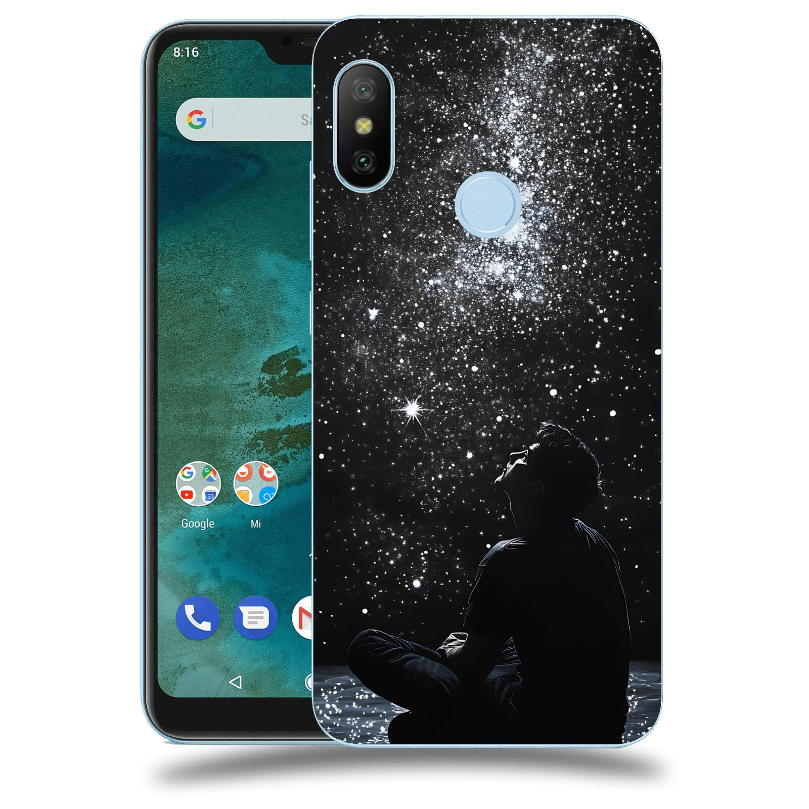 ACOVER Kryt na mobil Xiaomi Mi A2 Lite - Noční obloha V