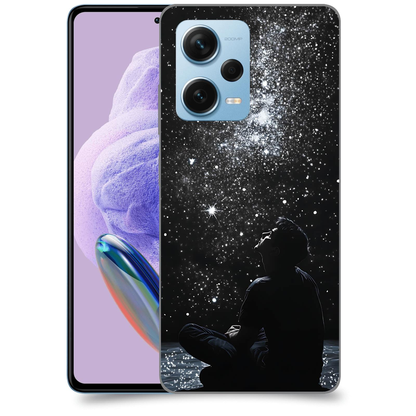 ACOVER Kryt na mobil Xiaomi Redmi Note 12 Pro+ 5G - Noční obloha V