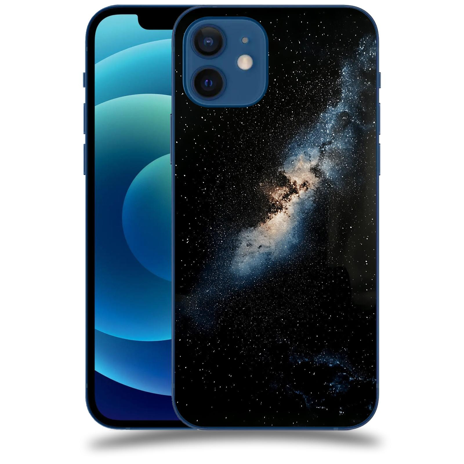 ACOVER Kryt na mobil Apple iPhone 12 - Noční obloha I