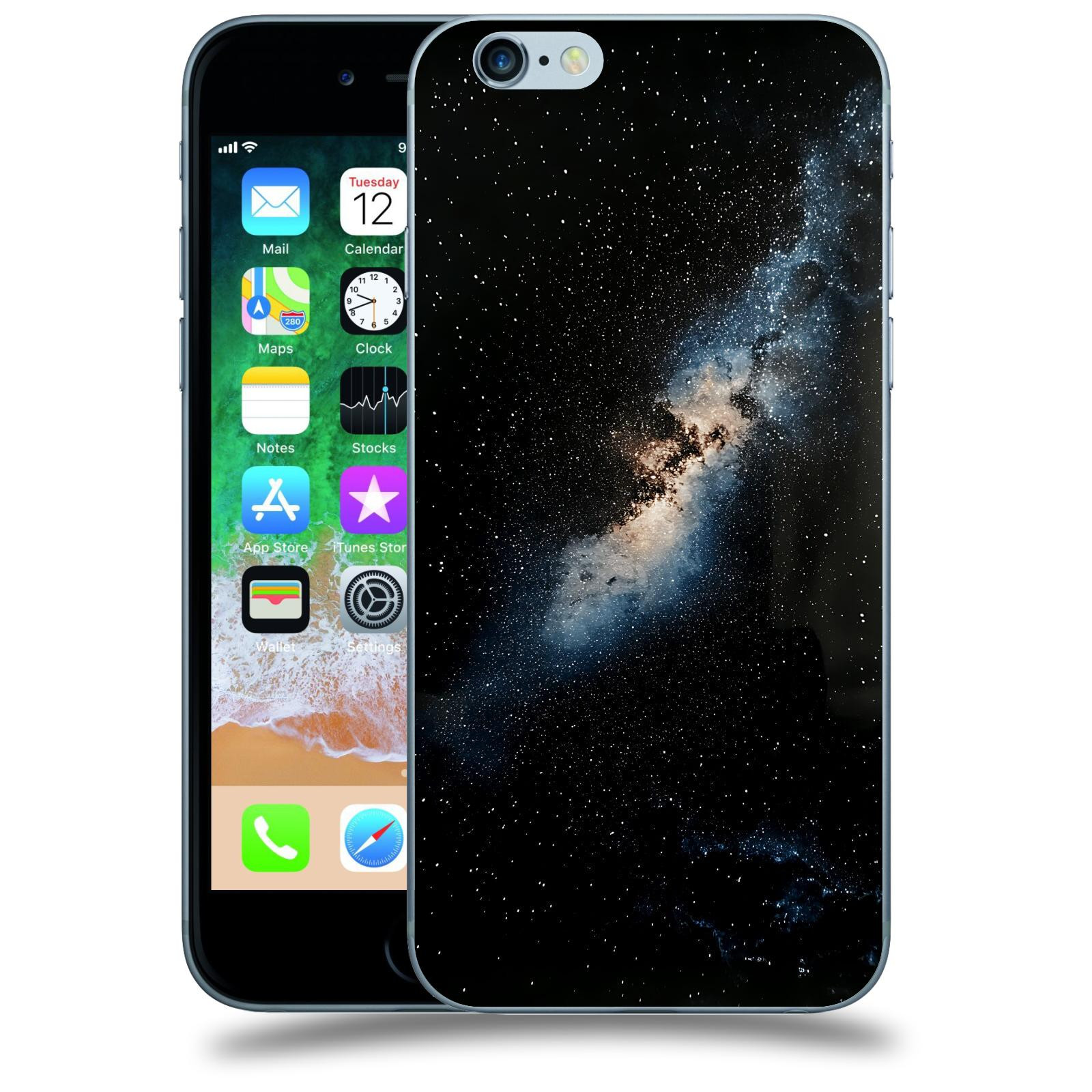 ACOVER Kryt na mobil Apple iPhone 6/6S - Noční obloha I