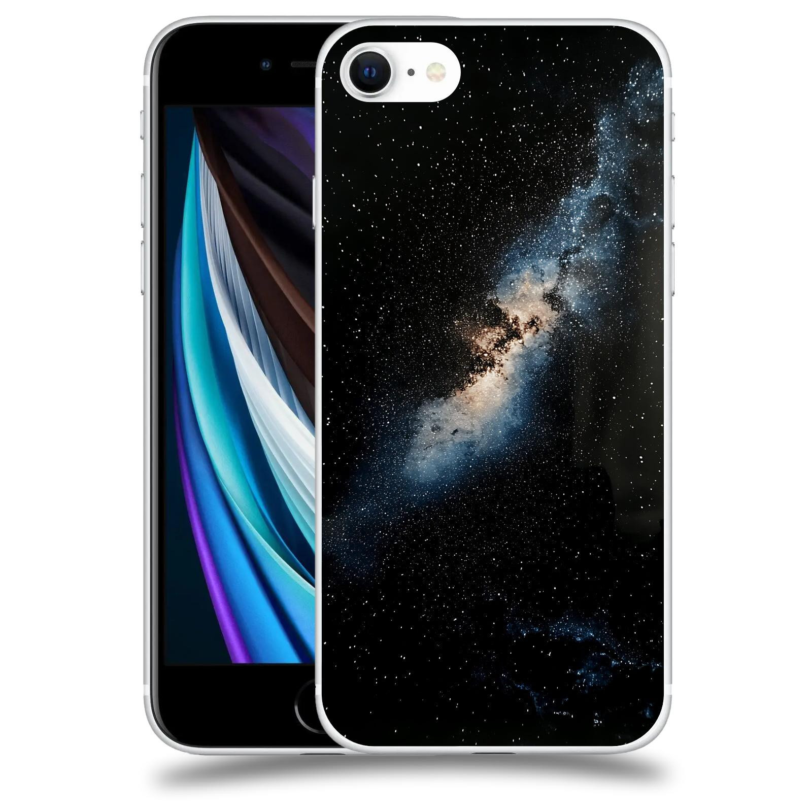 ACOVER Kryt na mobil Apple iPhone SE 2020 - Noční obloha I