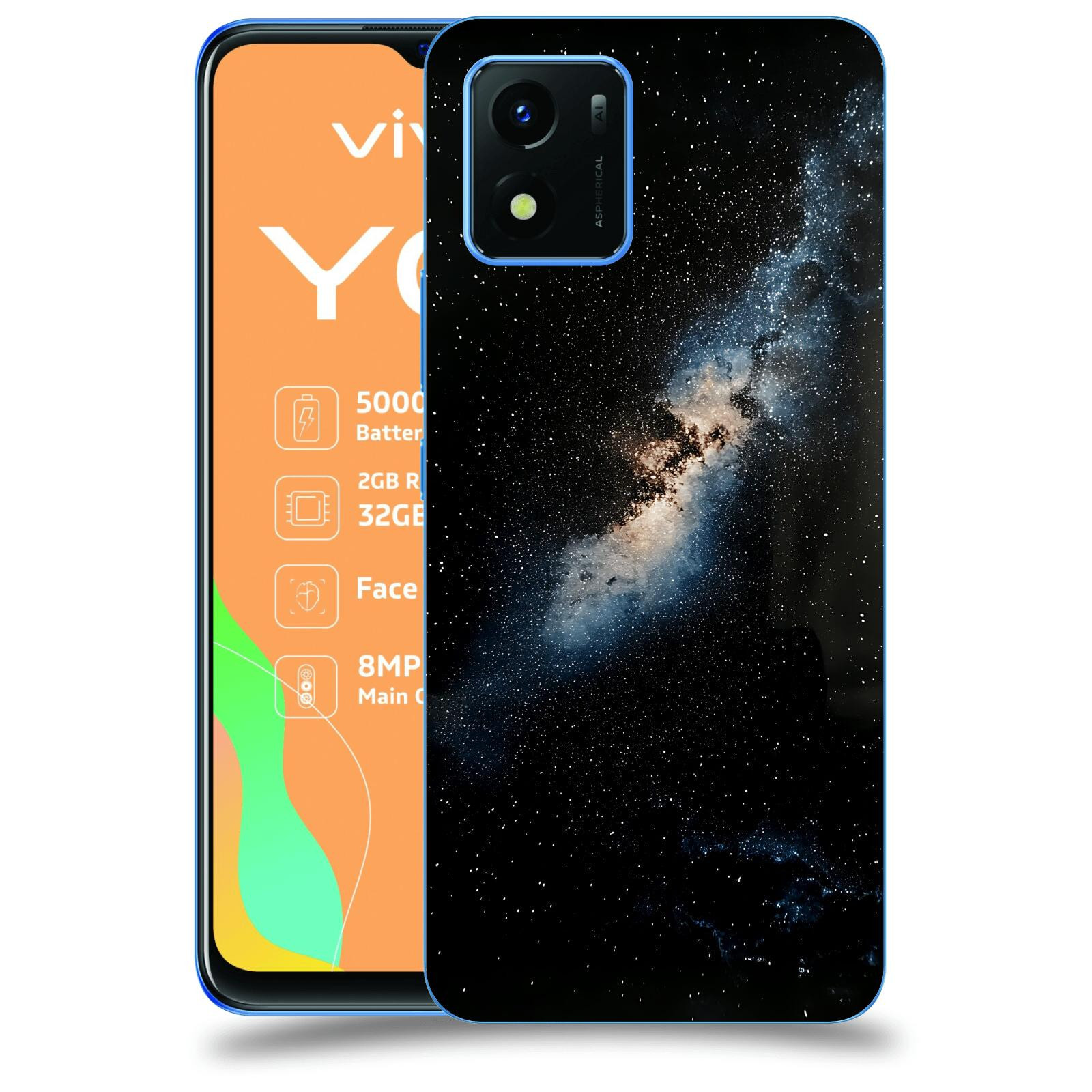ACOVER Kryt na mobil Vivo Y01 - Noční obloha I