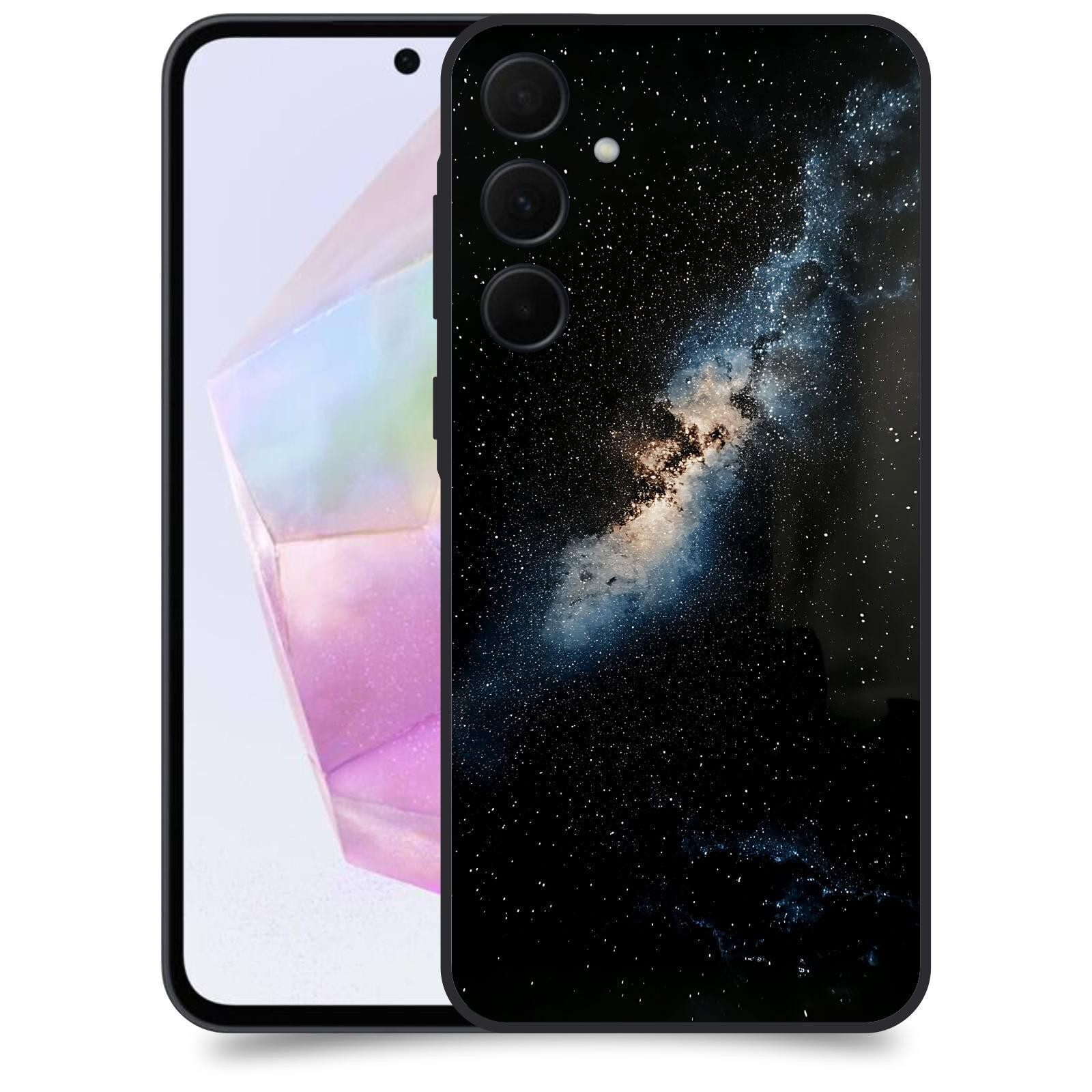 ACOVER Kryt na mobil Samsung Galaxy A35 5G - Noční obloha I