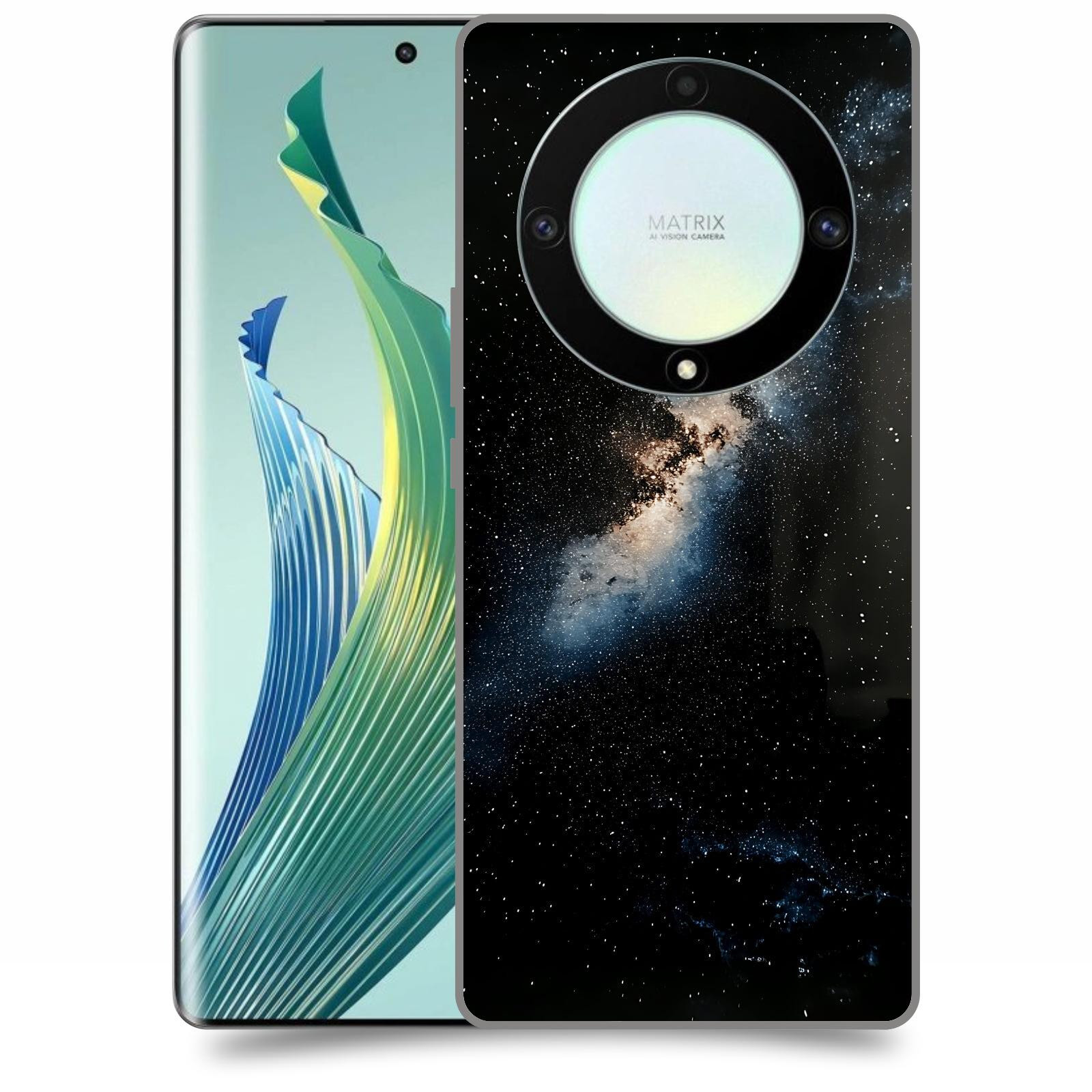 ACOVER Kryt na mobil Honor Magic 5 Lite 5G - Noční obloha I