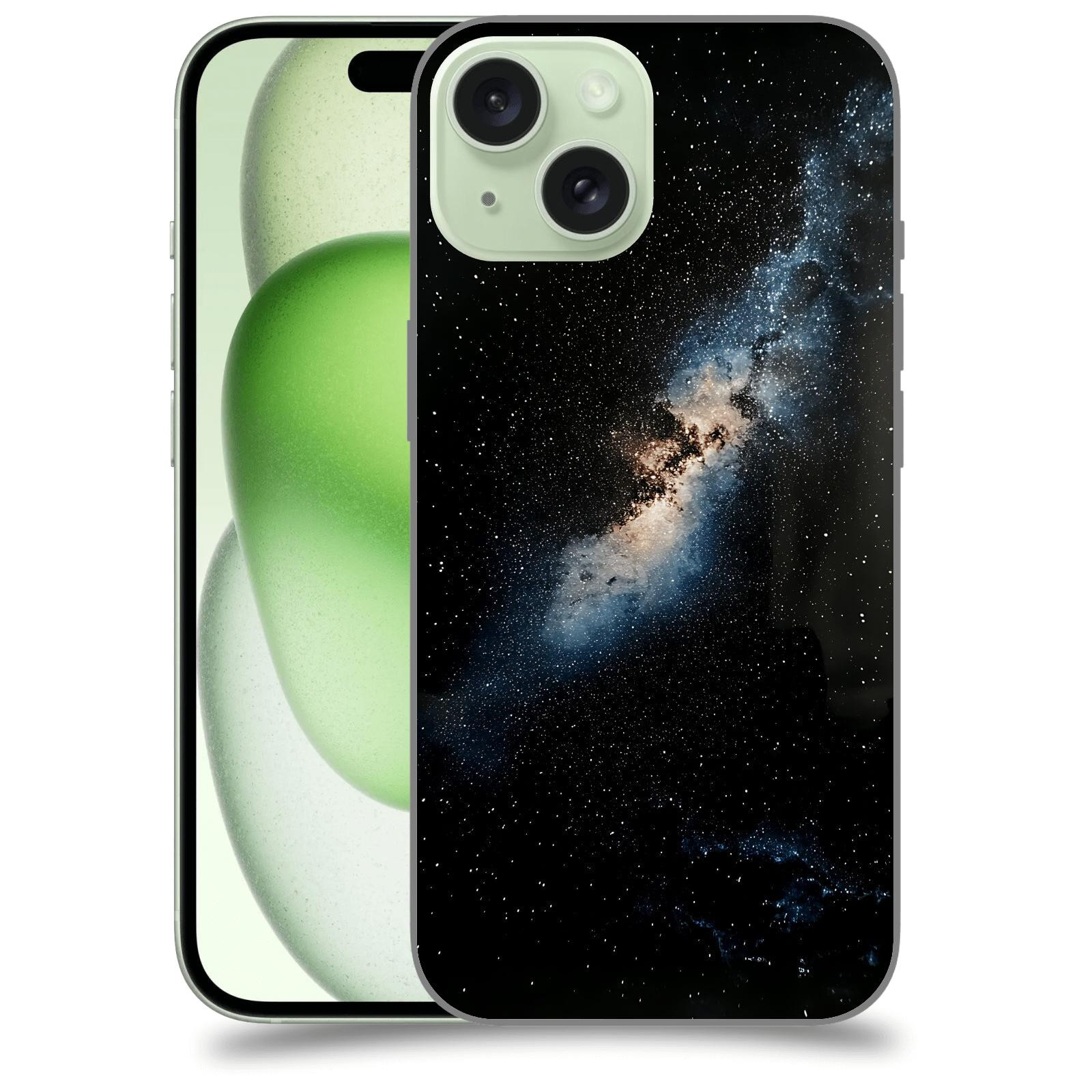 ACOVER Kryt na mobil Apple iPhone 15 - Noční obloha I