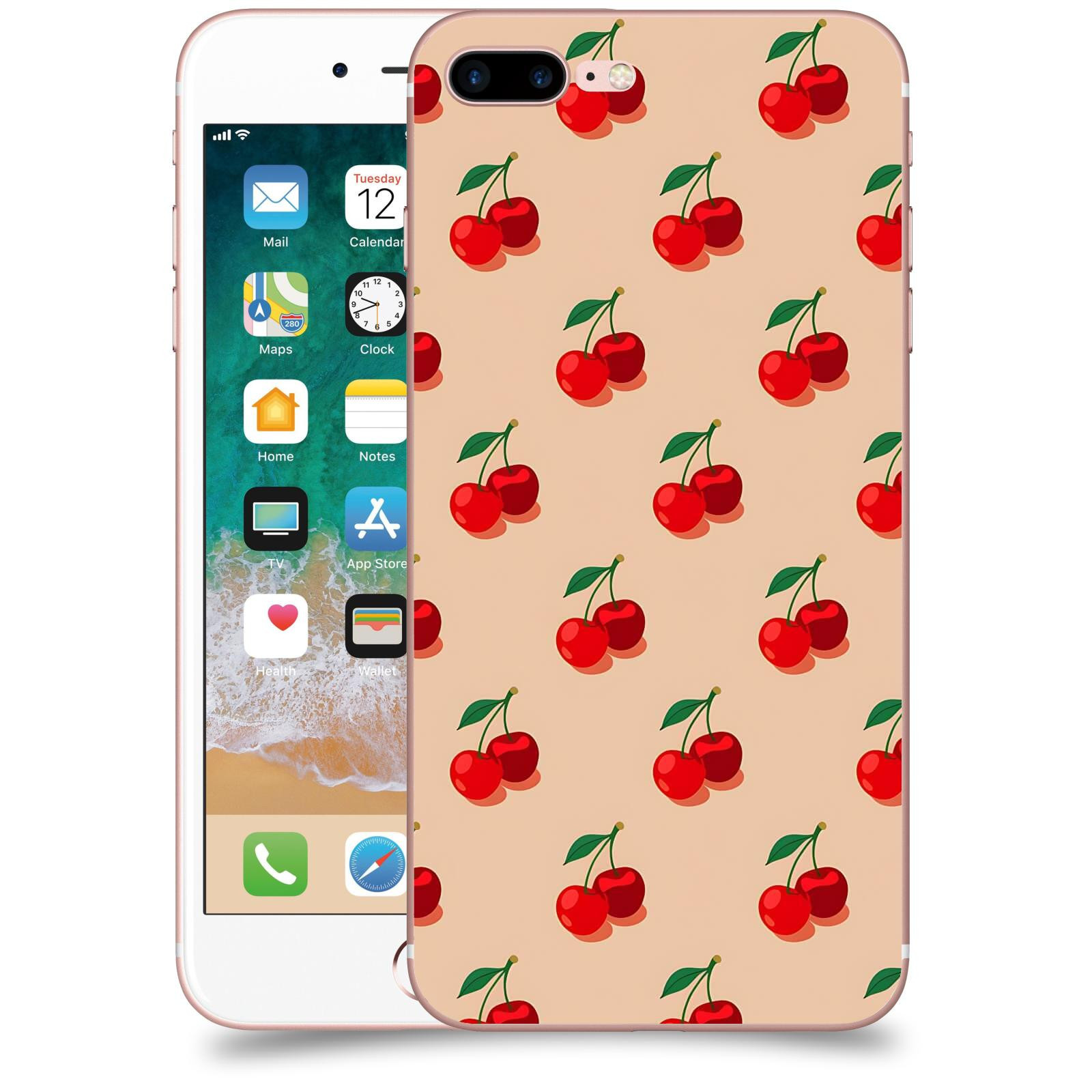 ACOVER Kryt na mobil Apple iPhone 7 Plus - Šťavnaté třešně