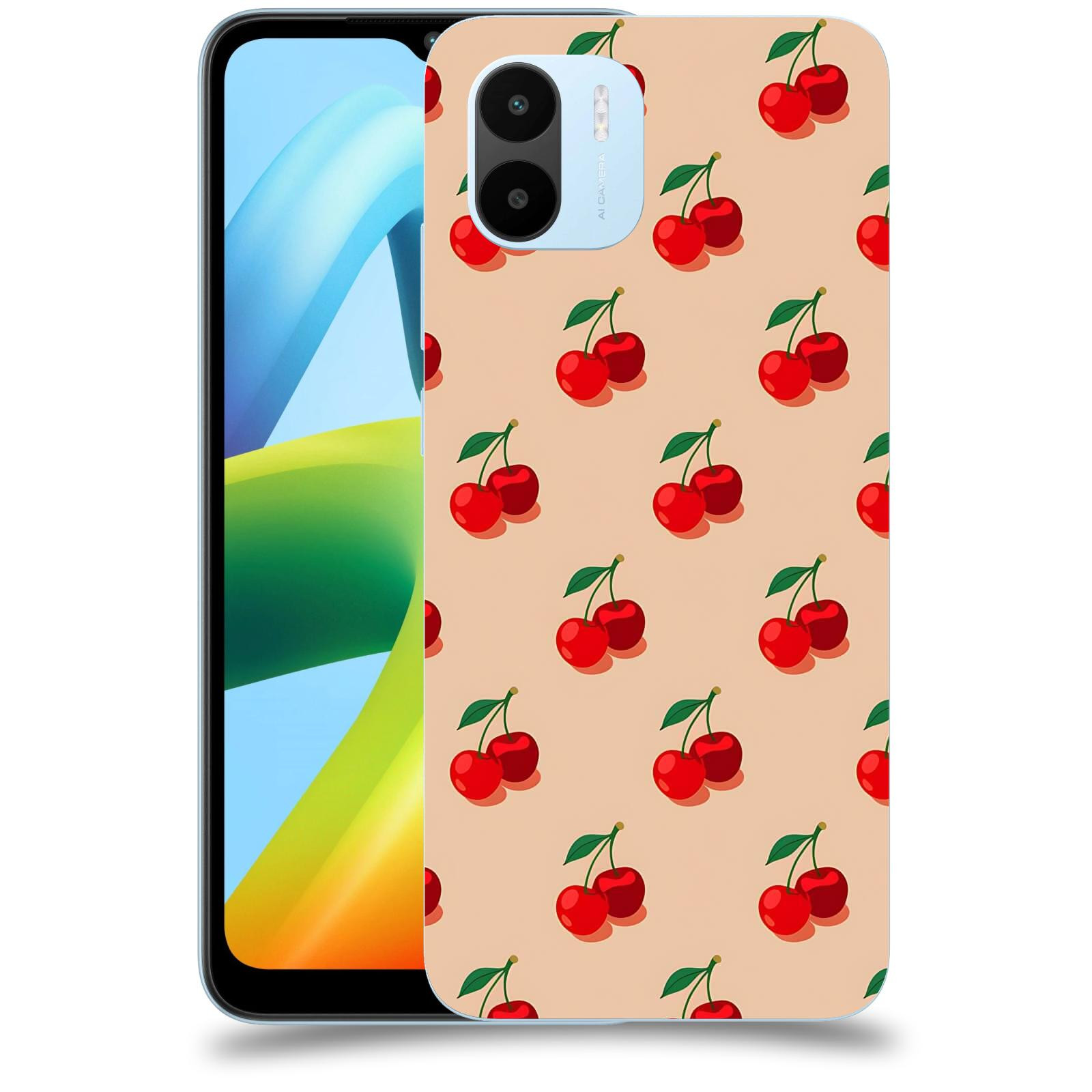 ACOVER Kryt na mobil Xiaomi Redmi A1 - Šťavnaté třešně