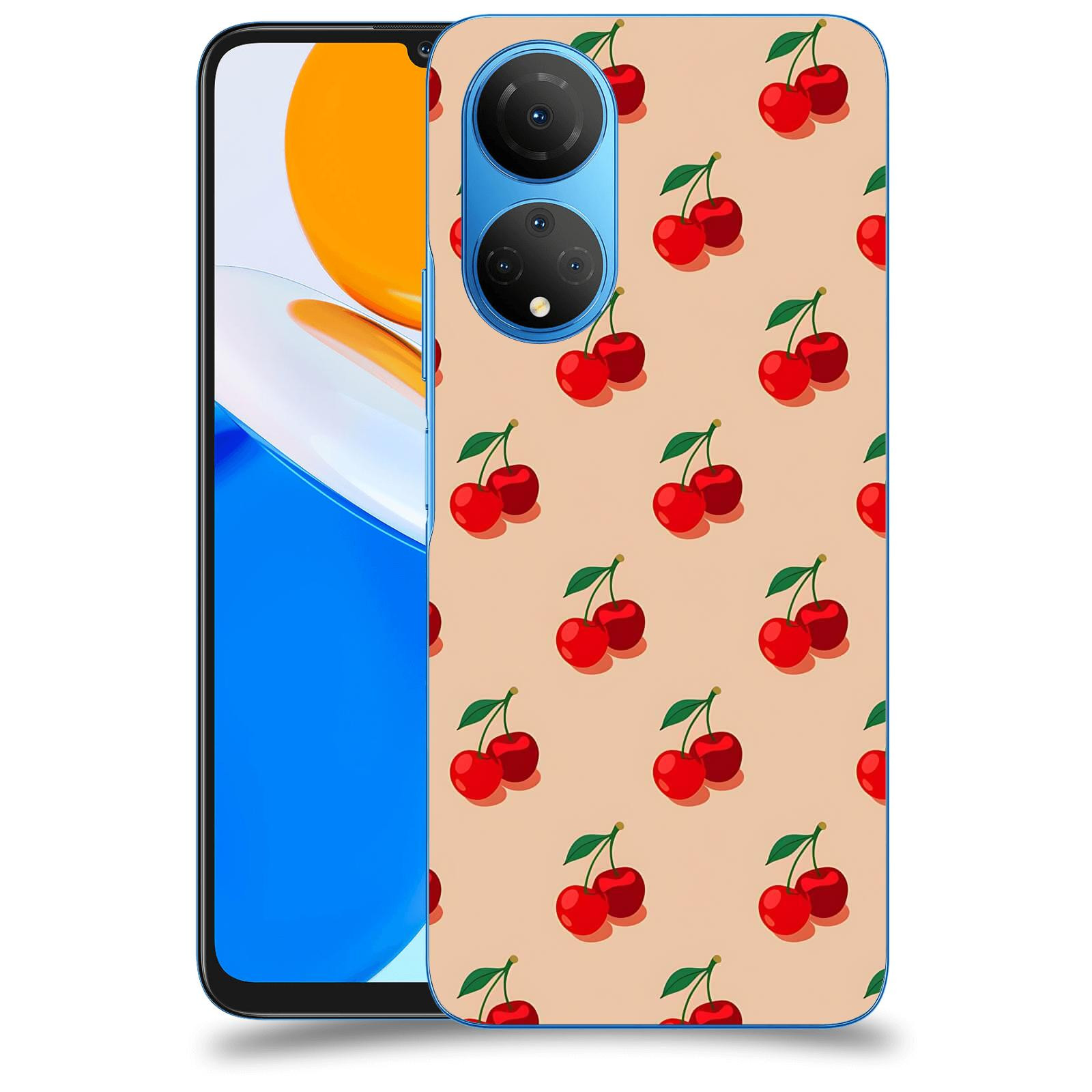 ACOVER Kryt na mobil Honor X7 - Šťavnaté třešně