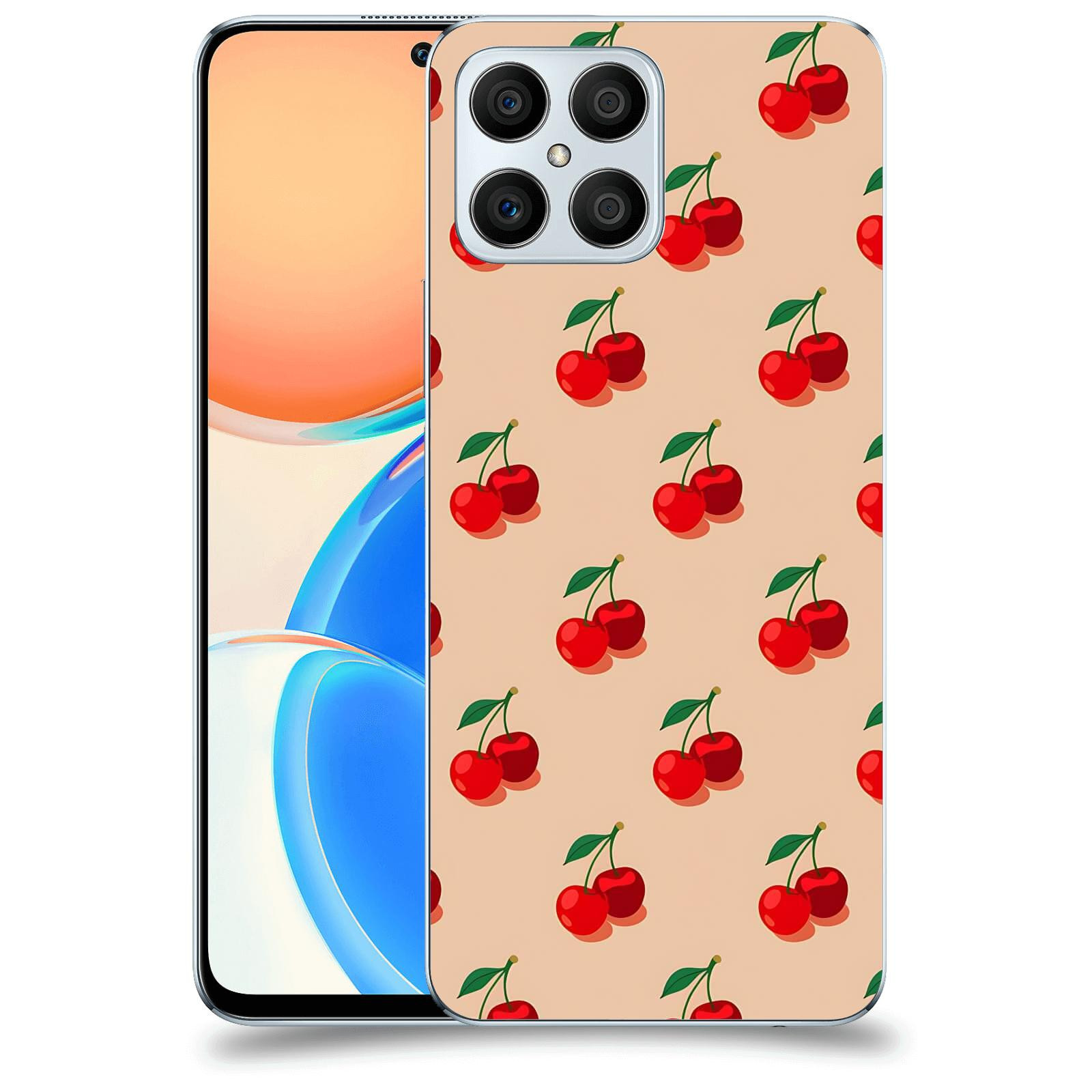 ACOVER Kryt na mobil Honor X8 5G - Šťavnaté třešně