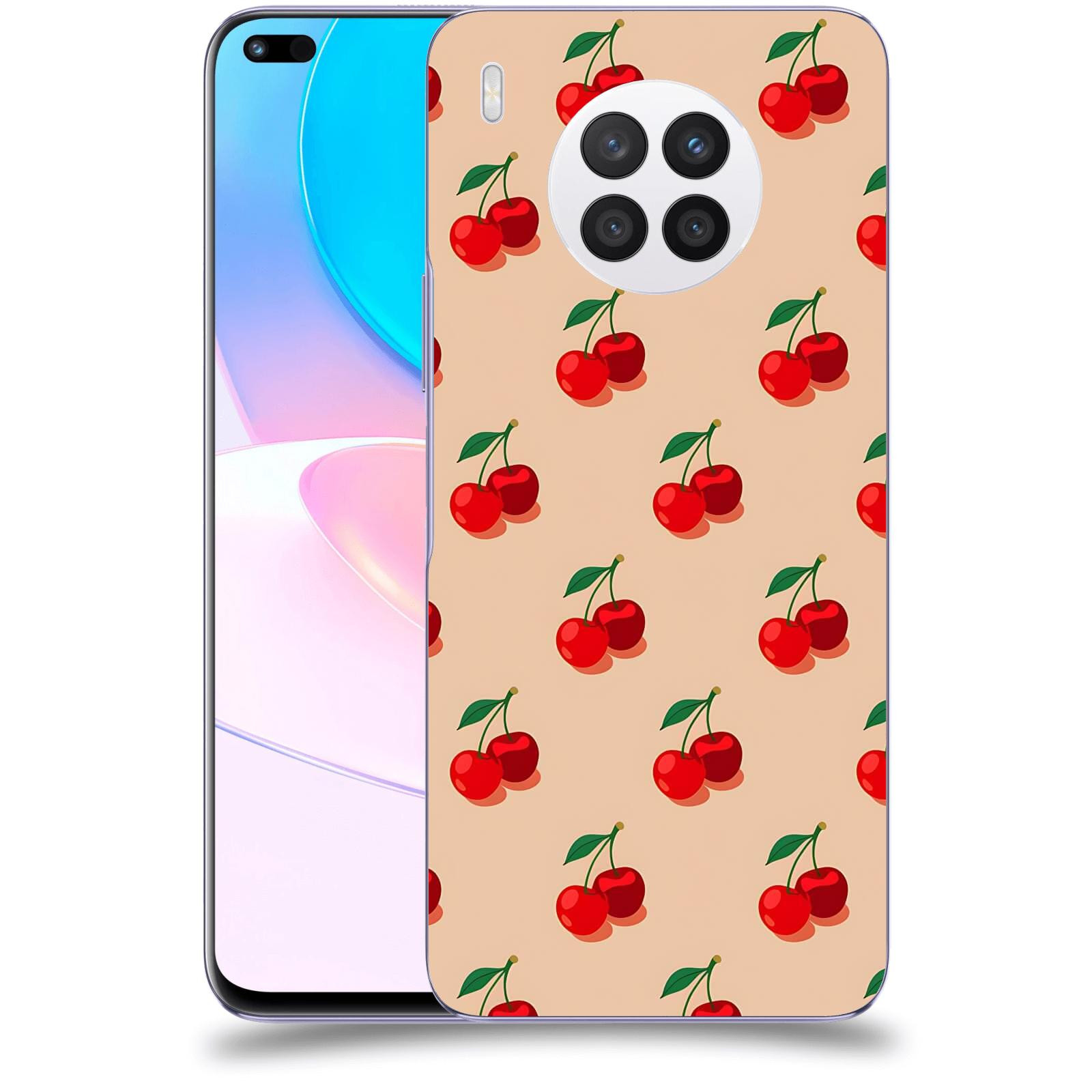 ACOVER Kryt na mobil Huawei Nova 8i - Šťavnaté třešně