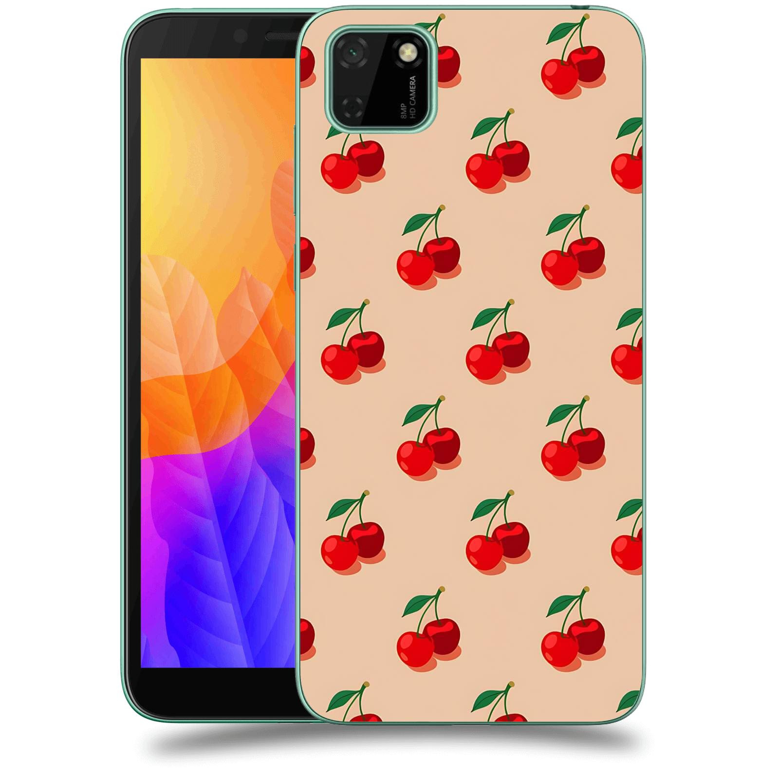 ACOVER Kryt na mobil Huawei Y5P - Šťavnaté třešně