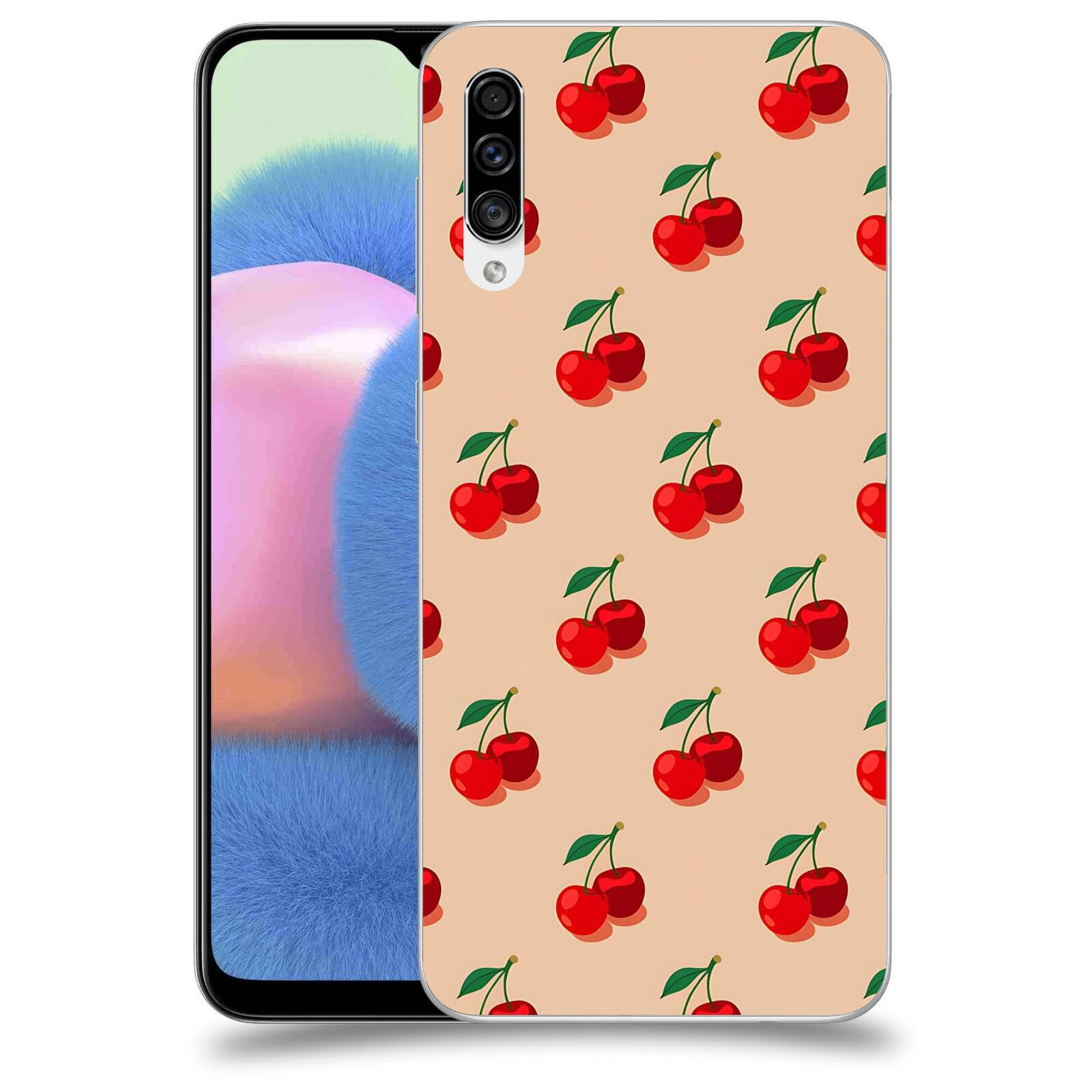 ACOVER Kryt na mobil Samsung Galaxy A30s A307F - Šťavnaté třešně