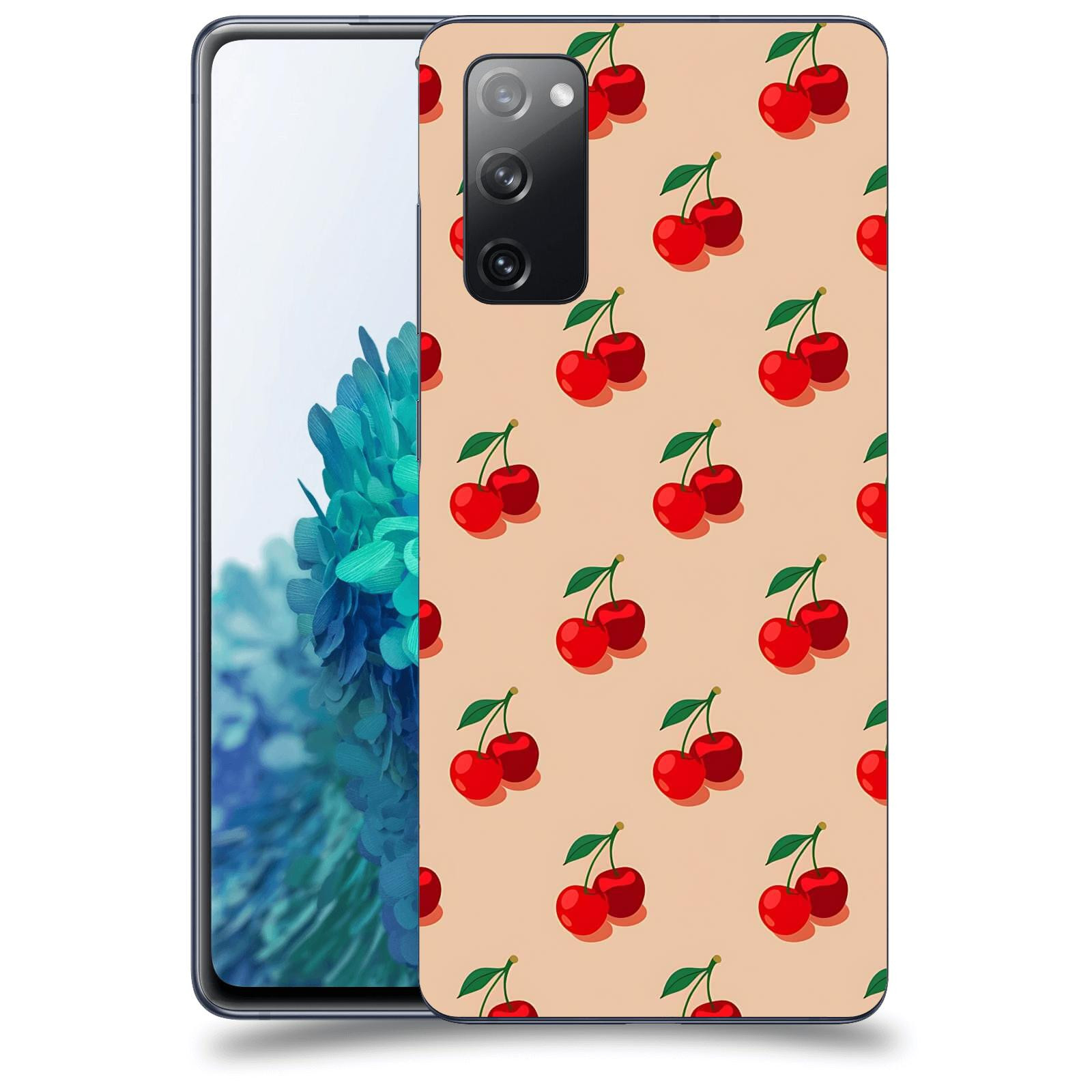 ACOVER Kryt na mobil Samsung Galaxy S20 FE - Šťavnaté třešně
