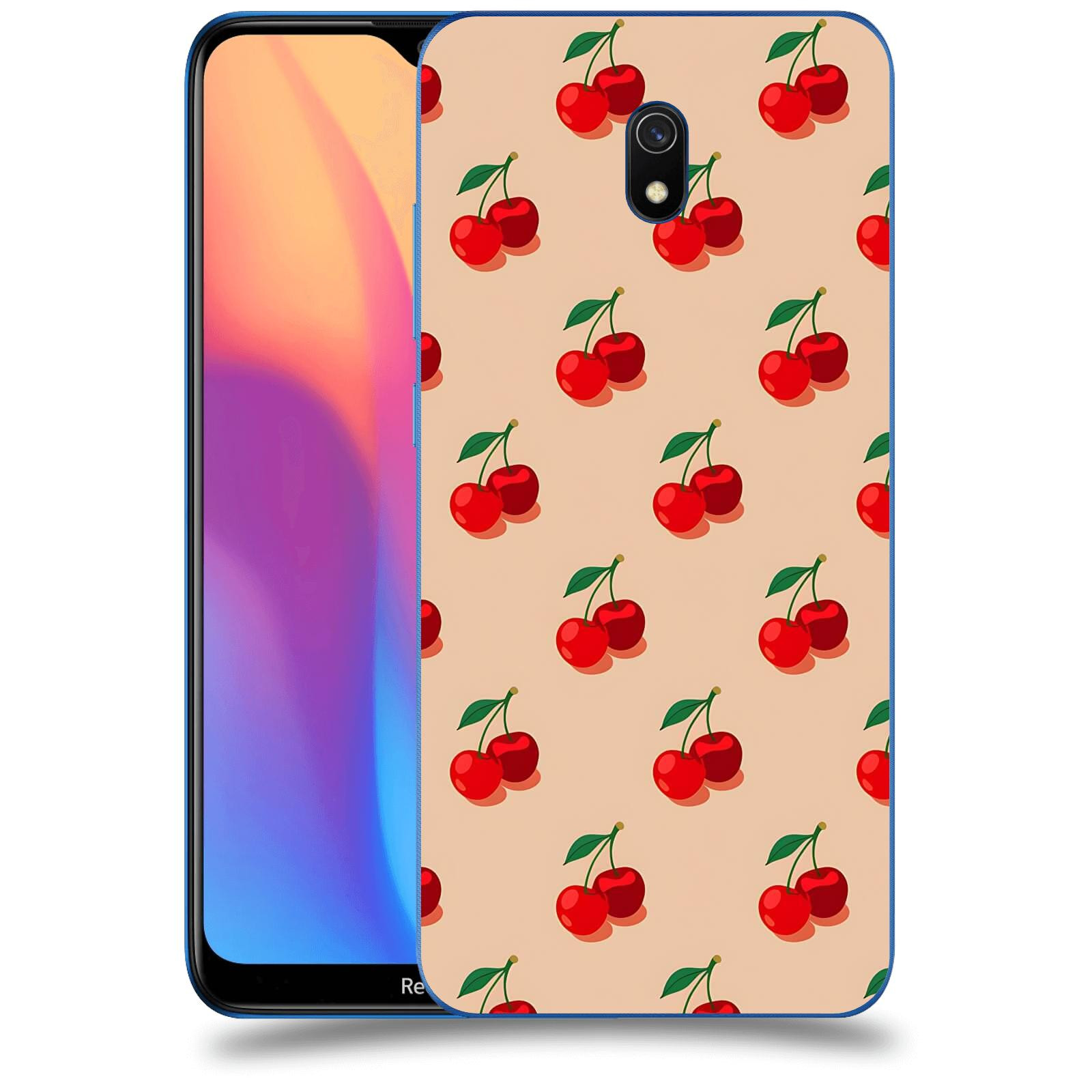 ACOVER Kryt na mobil Xiaomi Redmi 8A - Šťavnaté třešně