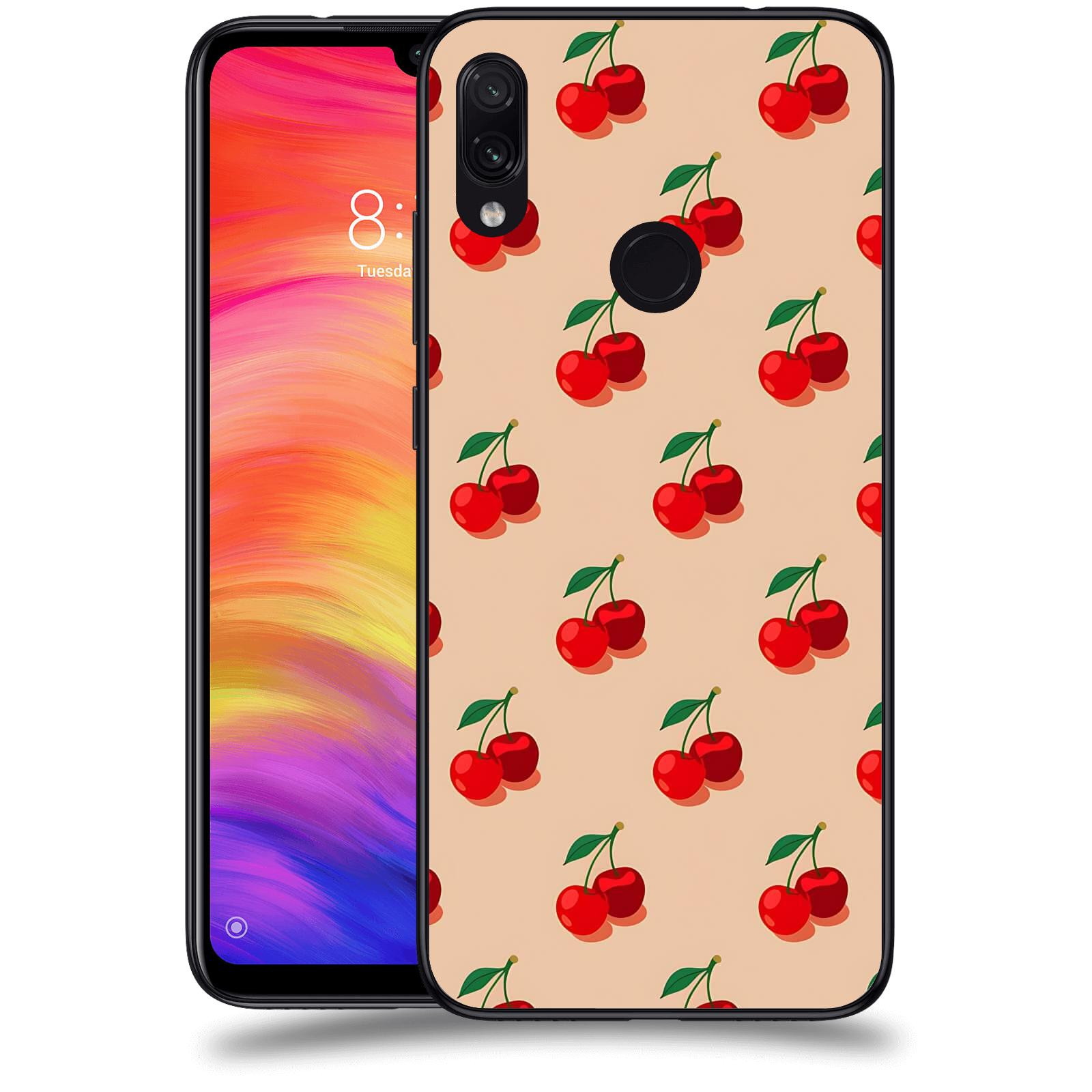 ACOVER Kryt na mobil Xiaomi Redmi Note 7 - Šťavnaté třešně