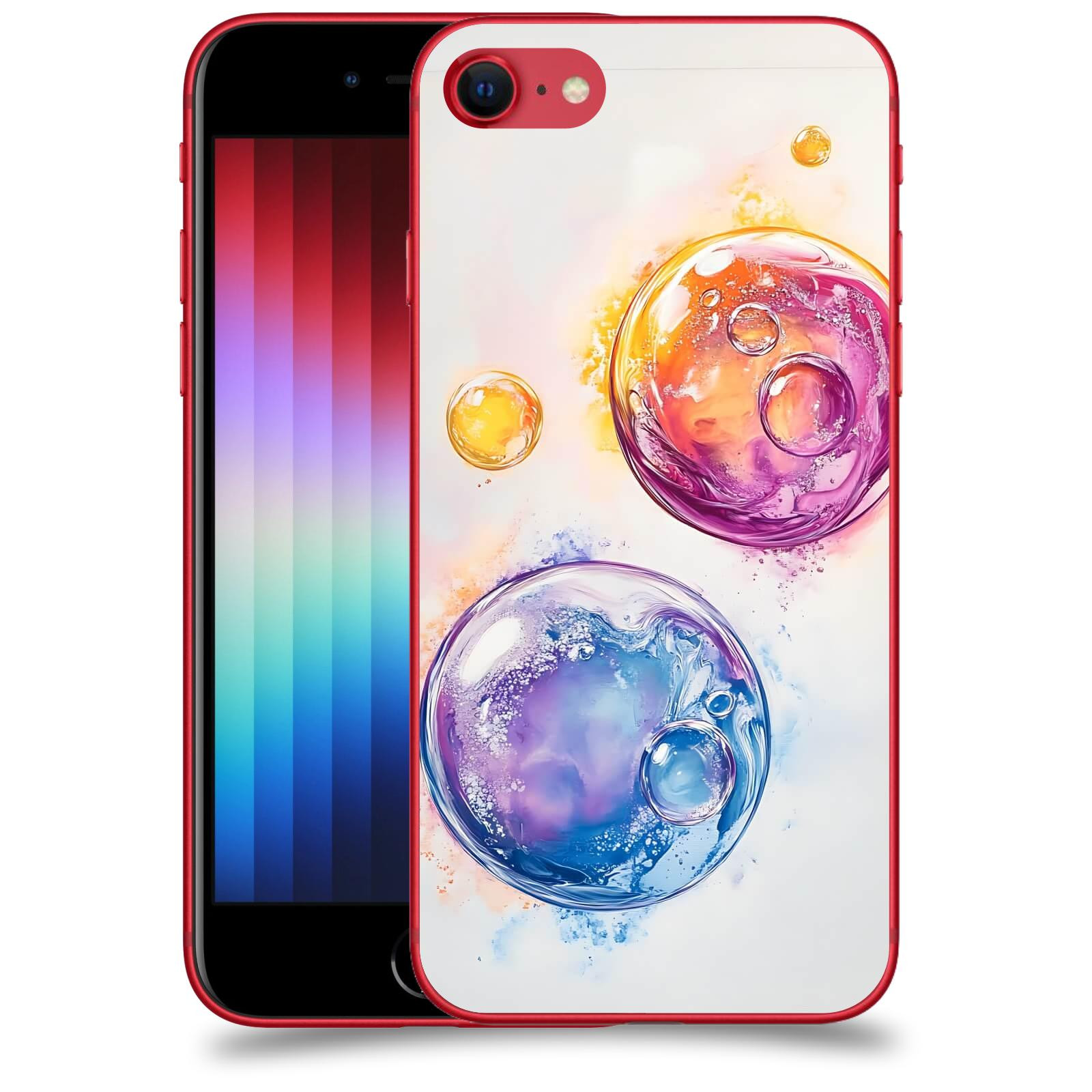 ACOVER Kryt na mobil Apple iPhone SE 2022 - Tekutá energie