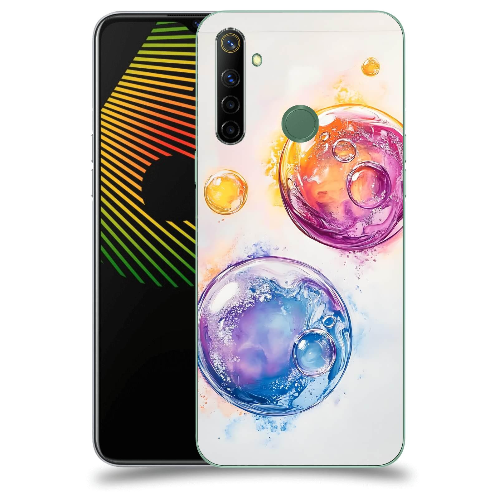ACOVER Kryt na mobil Realme 6i - Tekutá energie