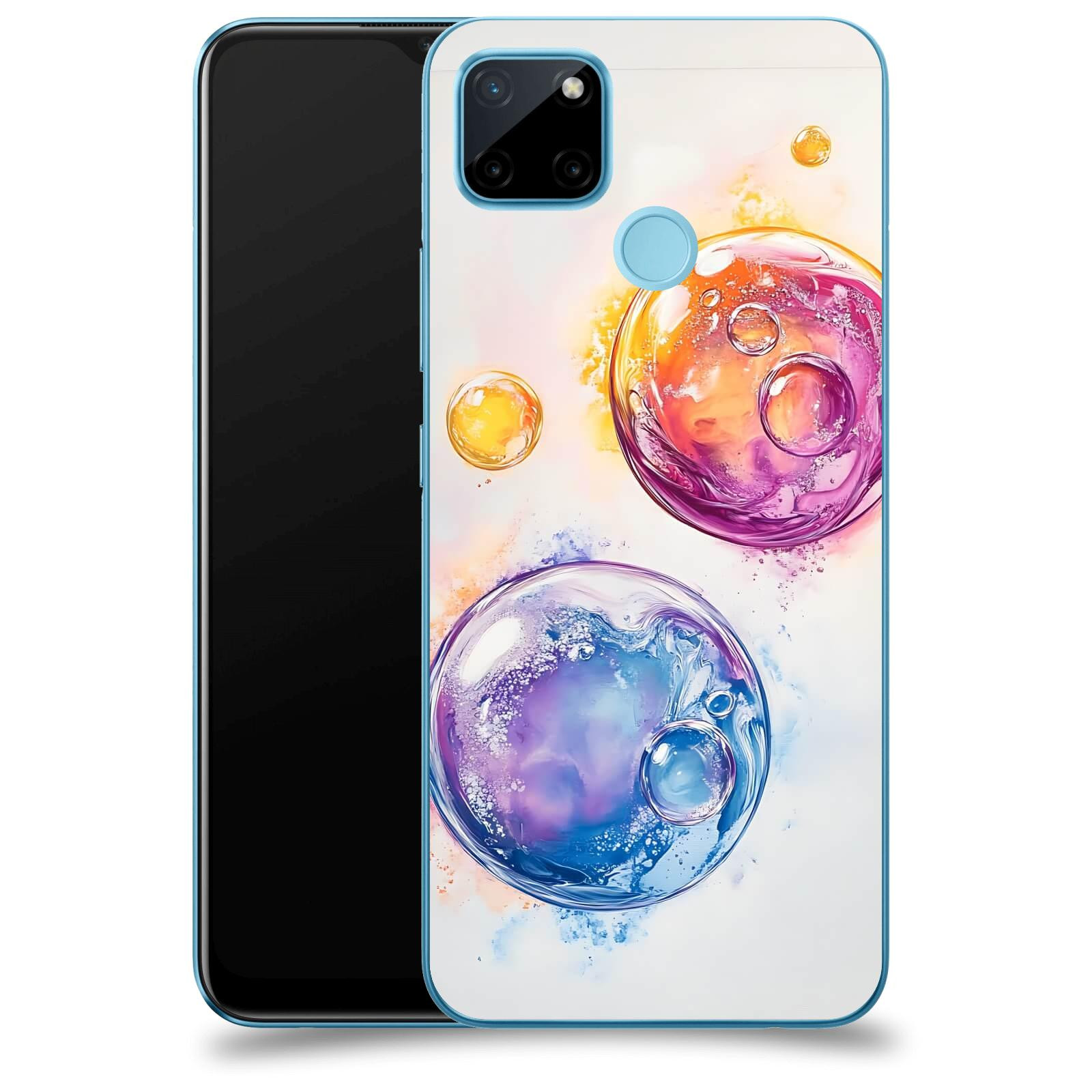 ACOVER Kryt na mobil Realme C21Y - Tekutá energie