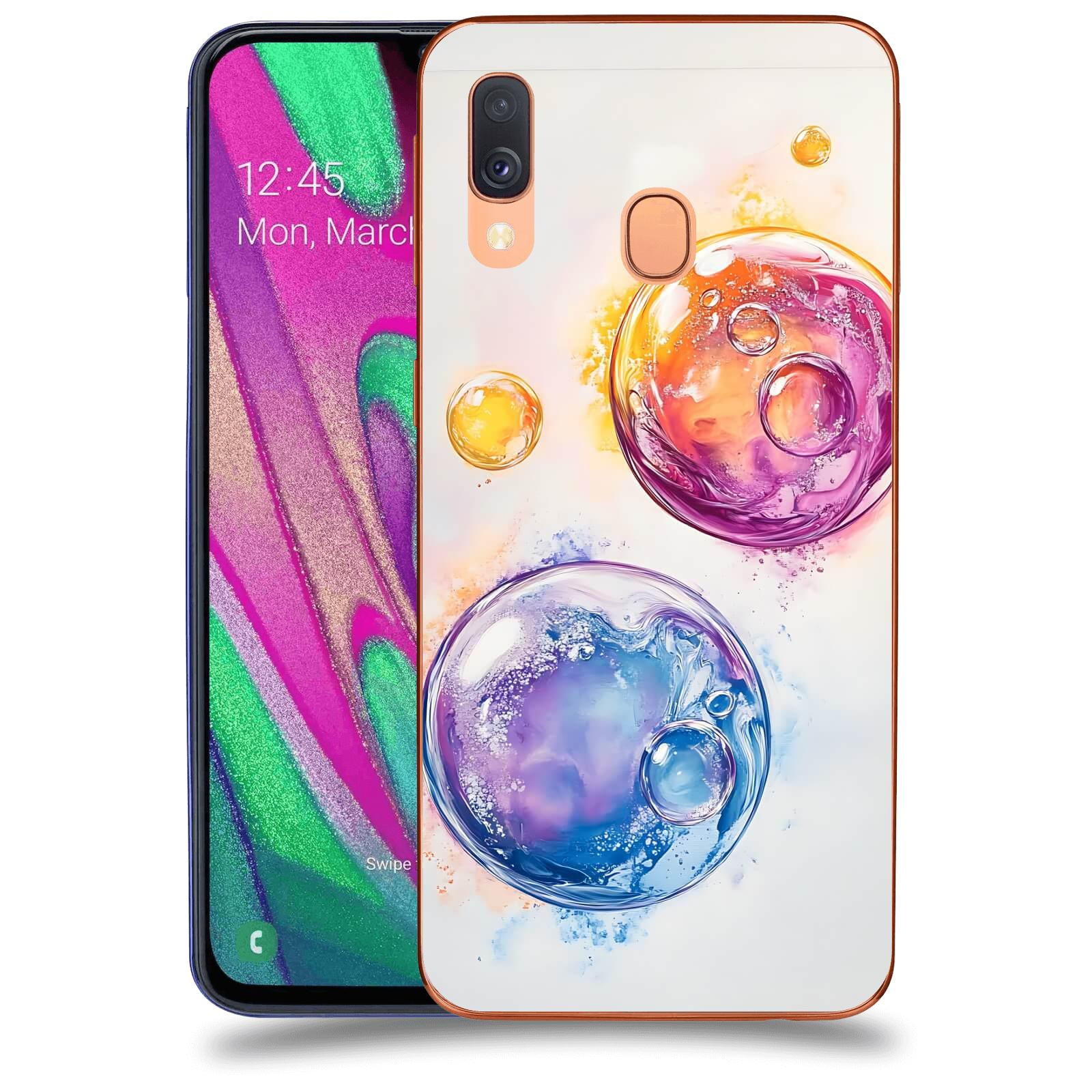 ACOVER Kryt na mobil Samsung Galaxy A40 A405F - Tekutá energie