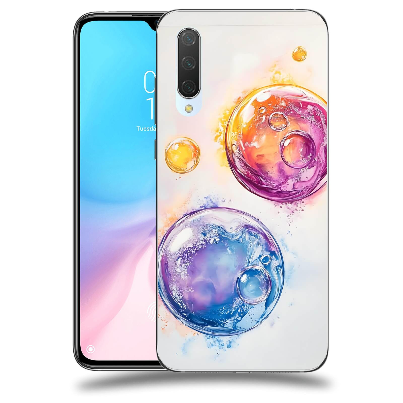 ACOVER Kryt na mobil Xiaomi Mi 9 Lite - Tekutá energie