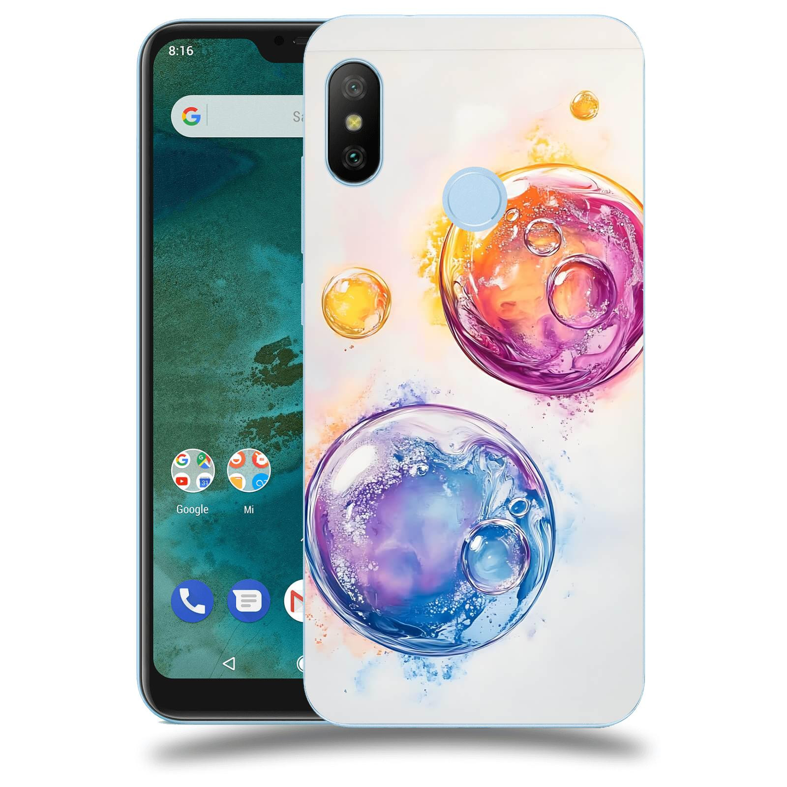 ACOVER Kryt na mobil Xiaomi Mi A2 Lite - Tekutá energie