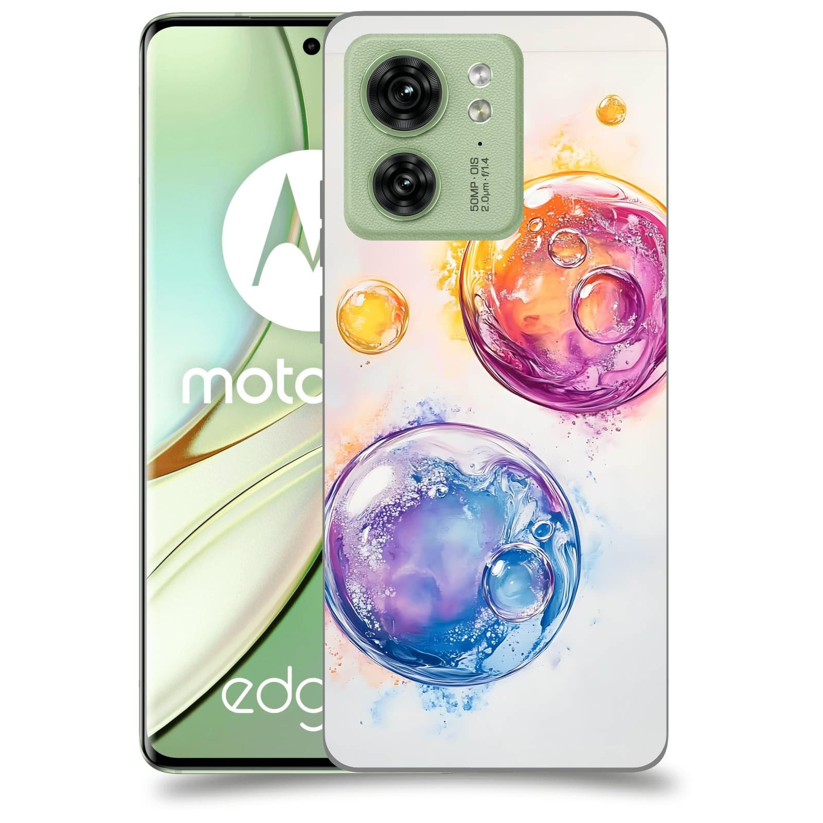 ACOVER Kryt na mobil Motorola EDGE 40 5G - Tekutá energie