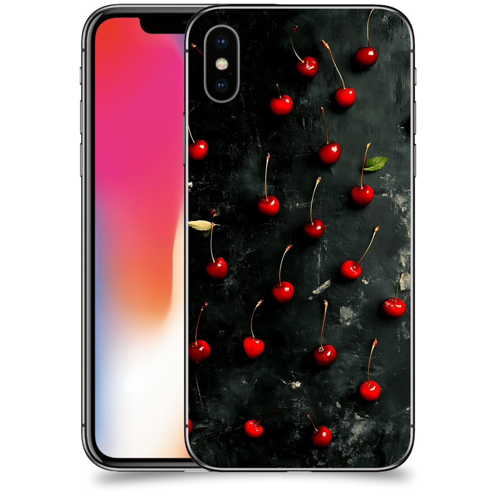 ACOVER Kryt na mobil Apple iPhone X/XS - Temná elegance