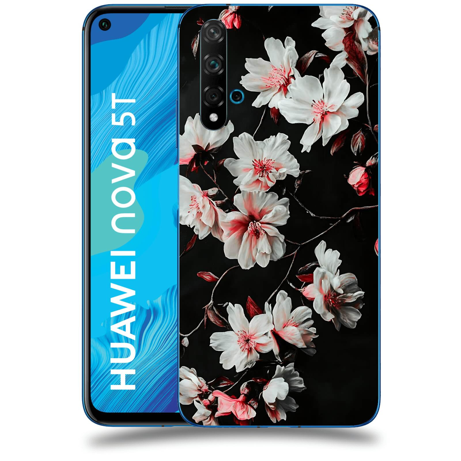 ACOVER Kryt na mobil Huawei Nova 5T - Temná něžnost