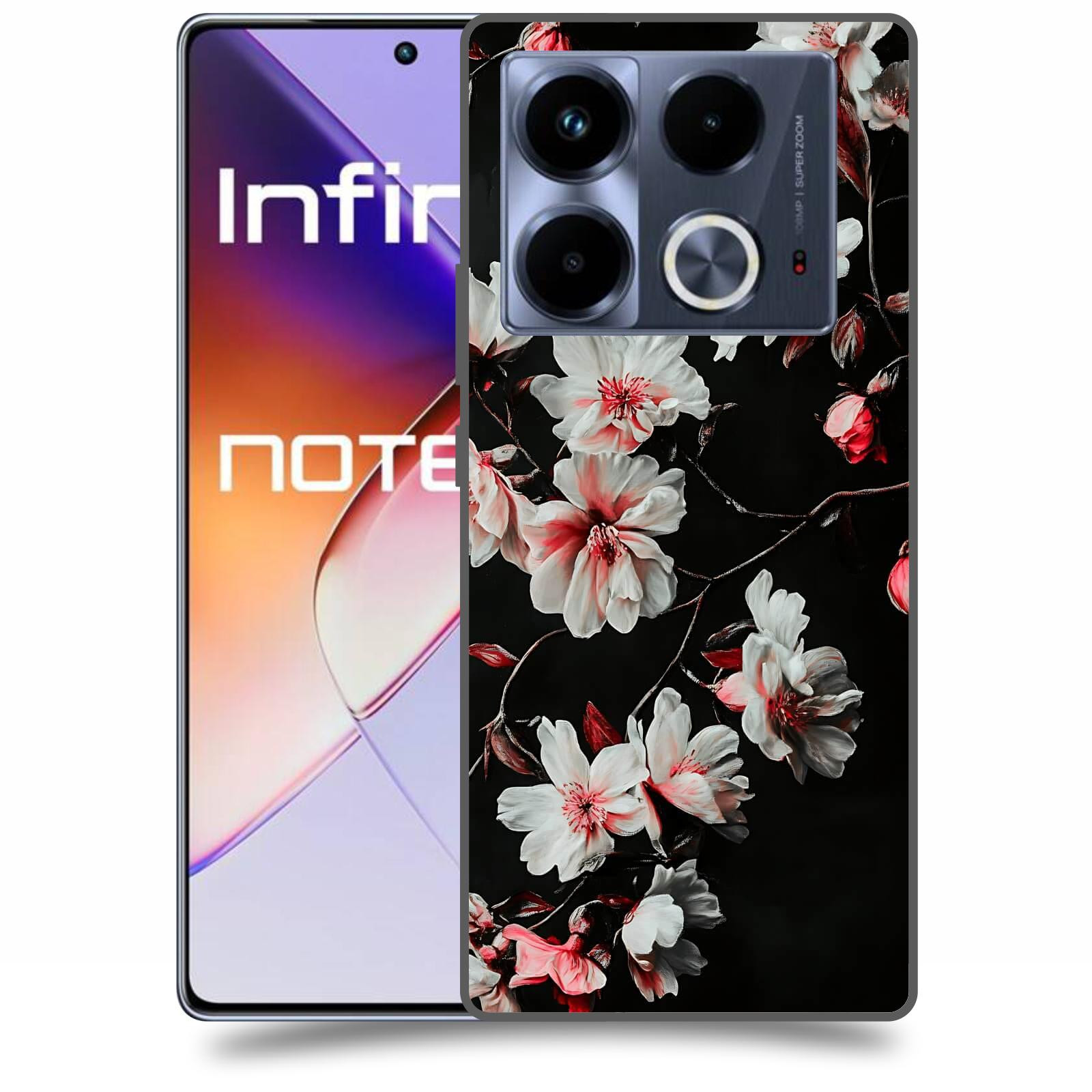 ACOVER Kryt na mobil Infinix Note 40 - Temná něžnost