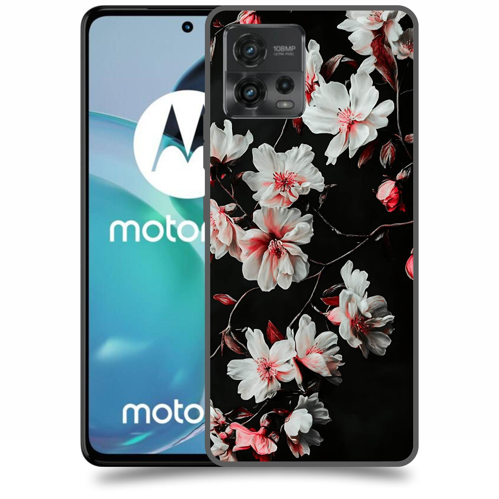 ACOVER Kryt na mobil Motorola Moto G72 - Temná něžnost