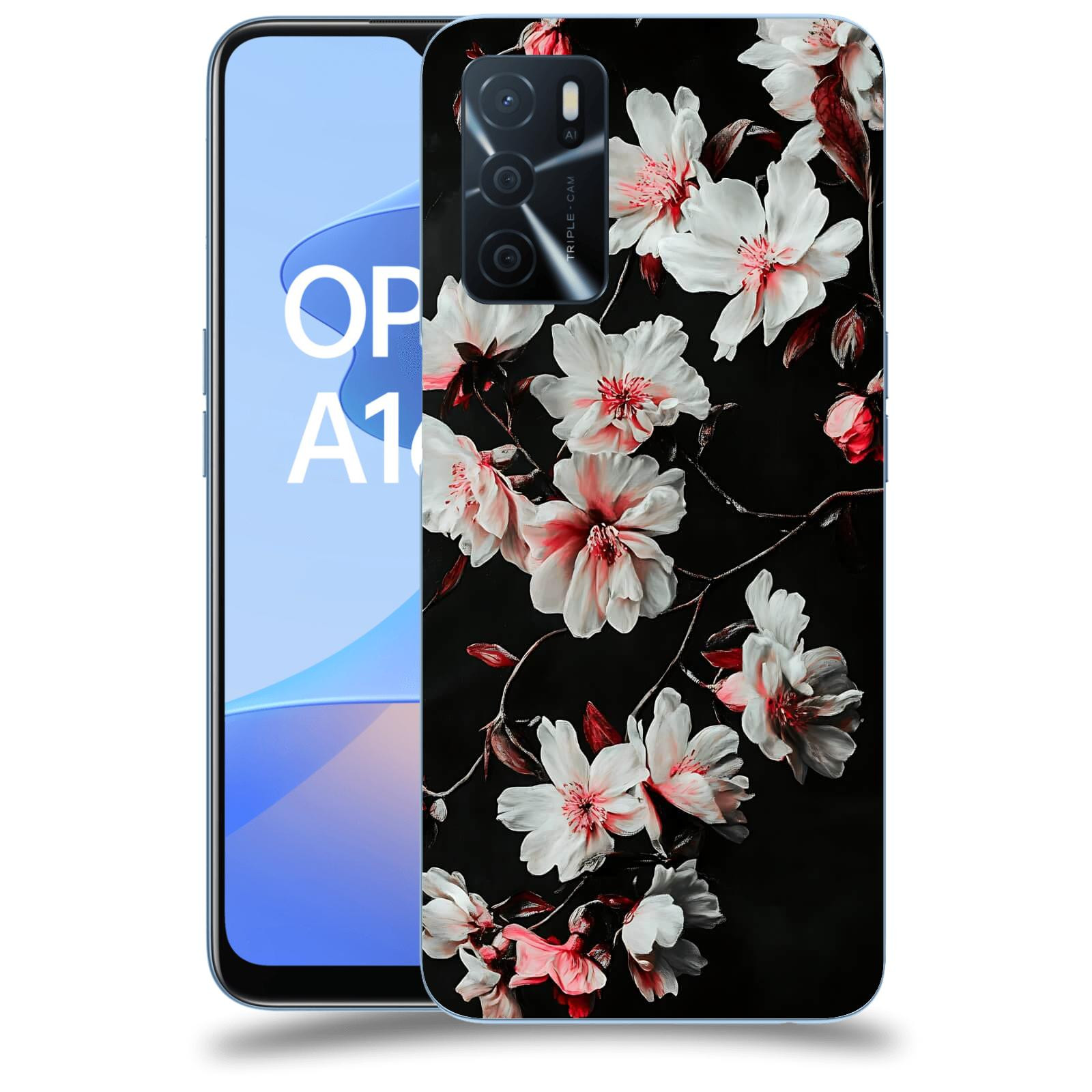 ACOVER Kryt na mobil OPPO A16s - Temná něžnost