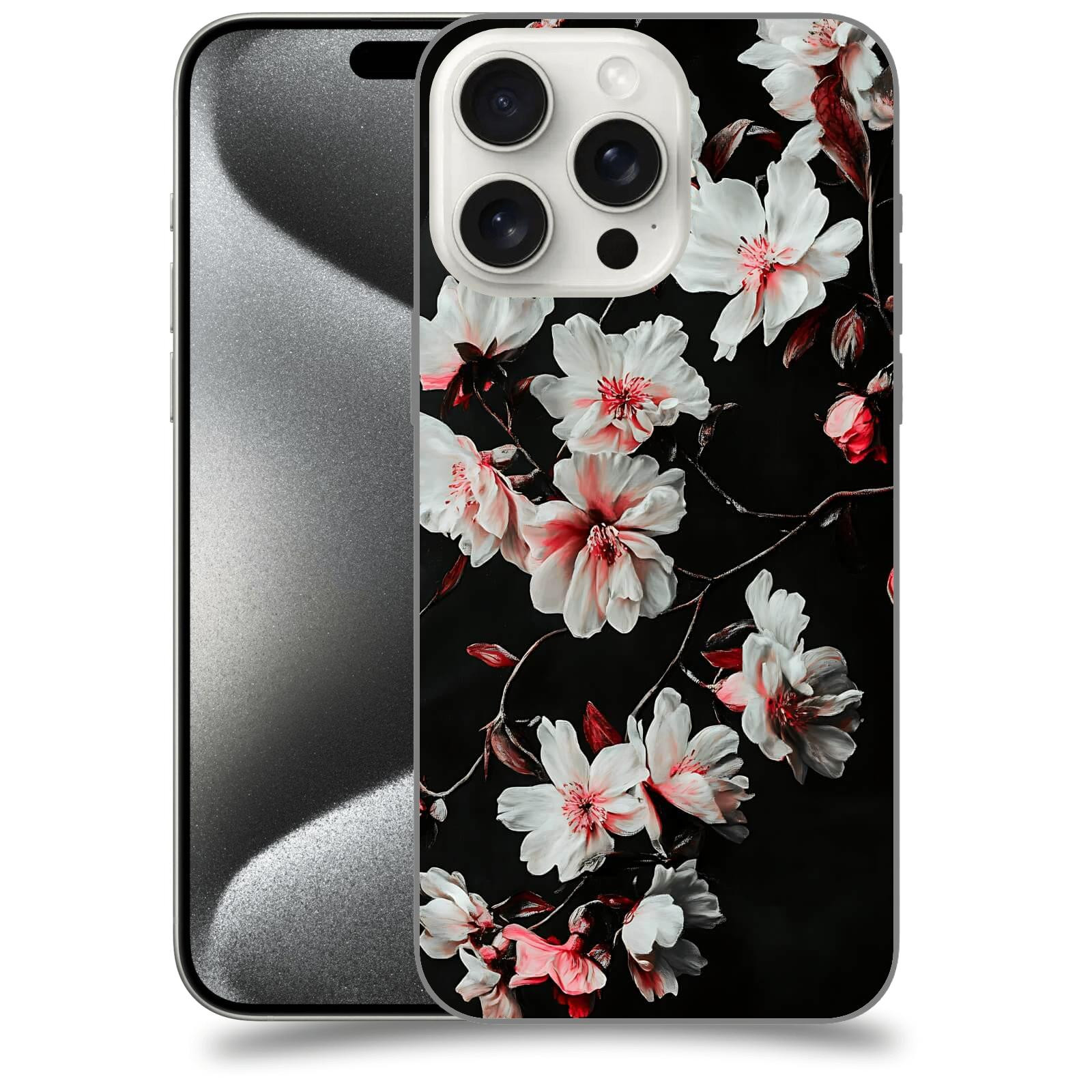 ACOVER Kryt na mobil Apple iPhone 15 pro max - Temná něžnost