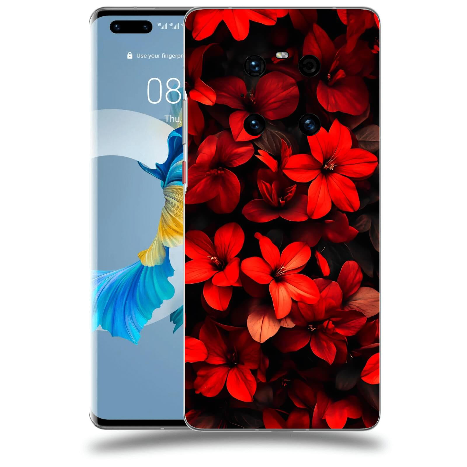 ACOVER Kryt na mobil Huawei Mate 40 Pro - Temná vášeň