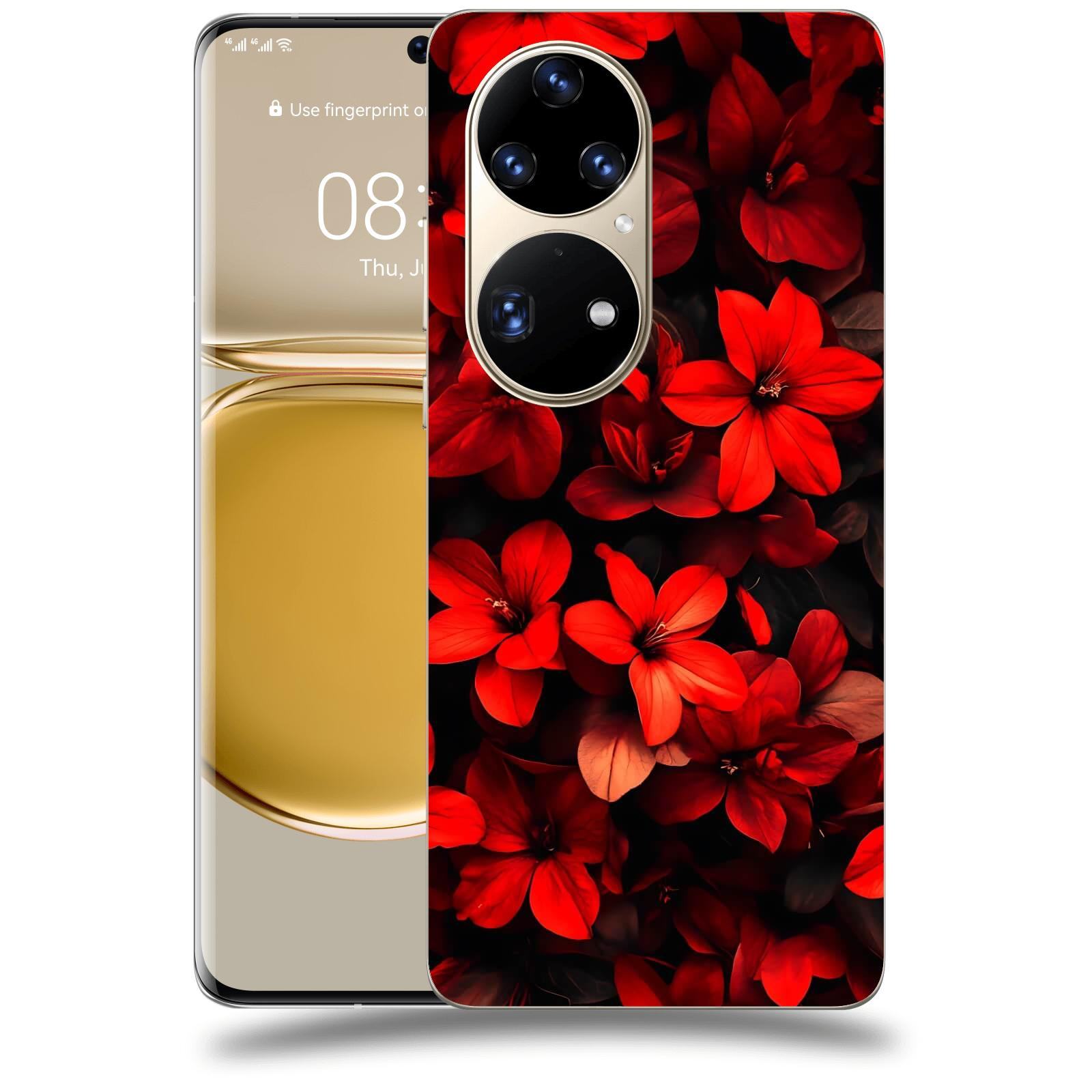 ACOVER Kryt na mobil Huawei P50 - Temná vášeň