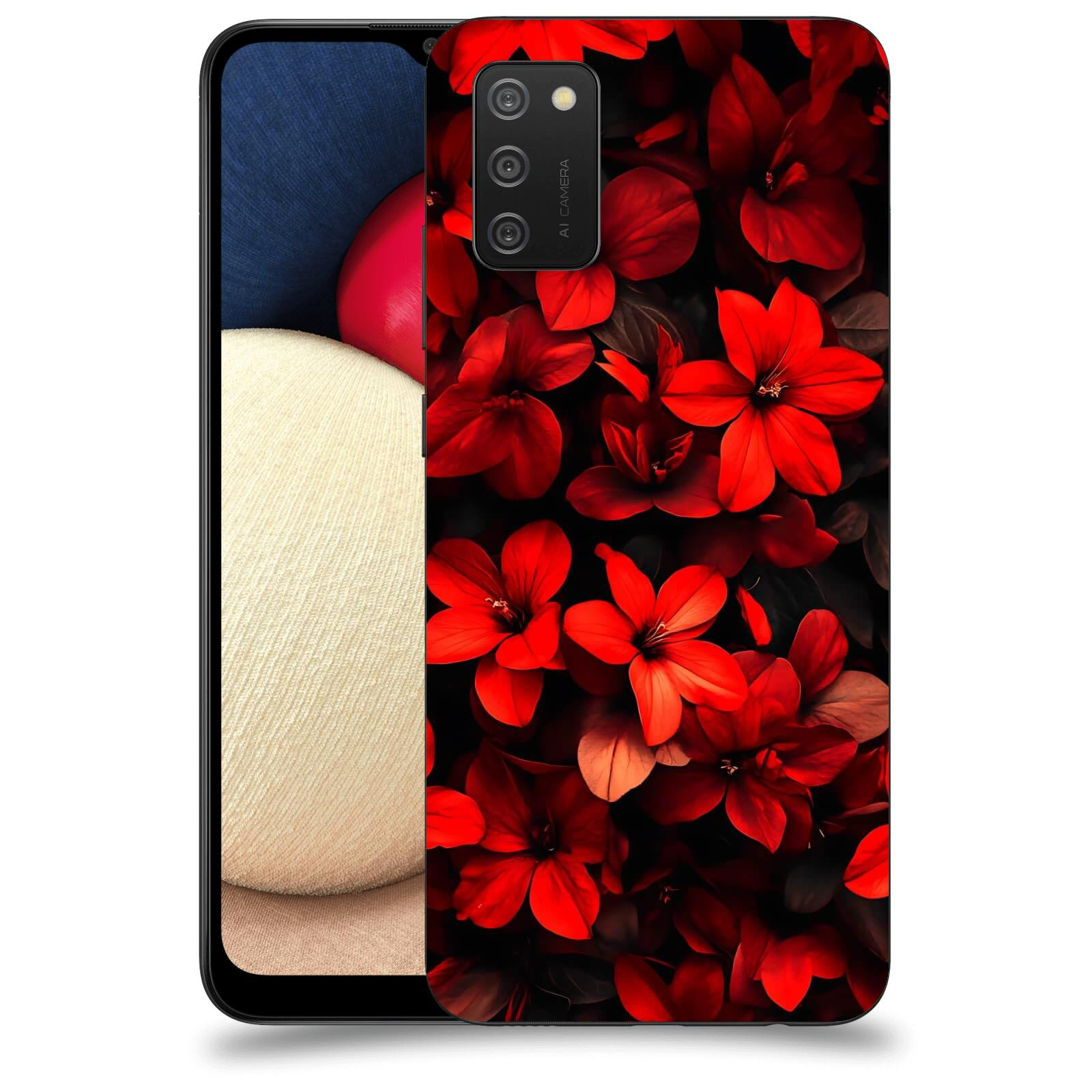 ACOVER Kryt na mobil Samsung Galaxy A02s A025G - Temná vášeň