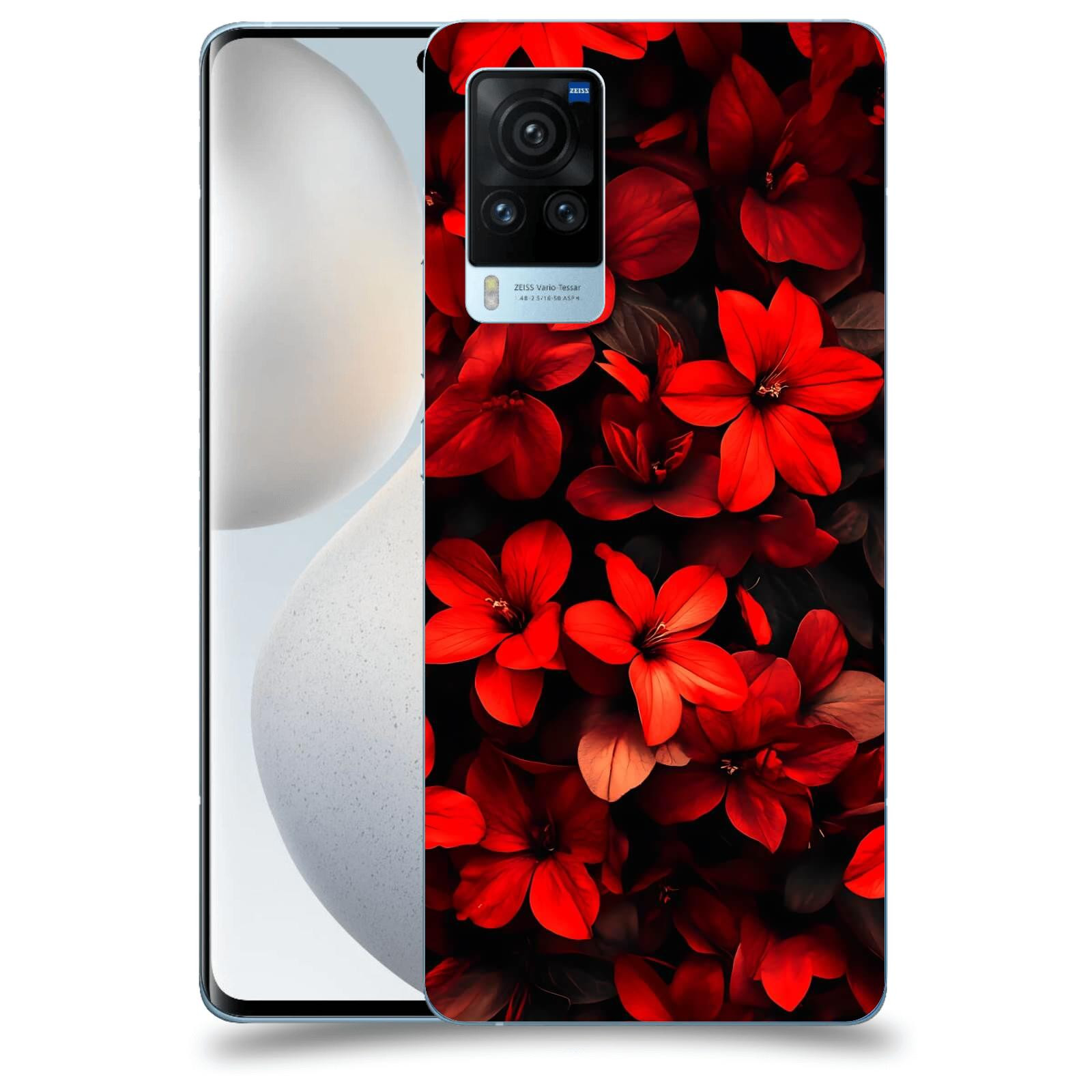 ACOVER Kryt na mobil Vivo X60 Pro 5G - Temná vášeň
