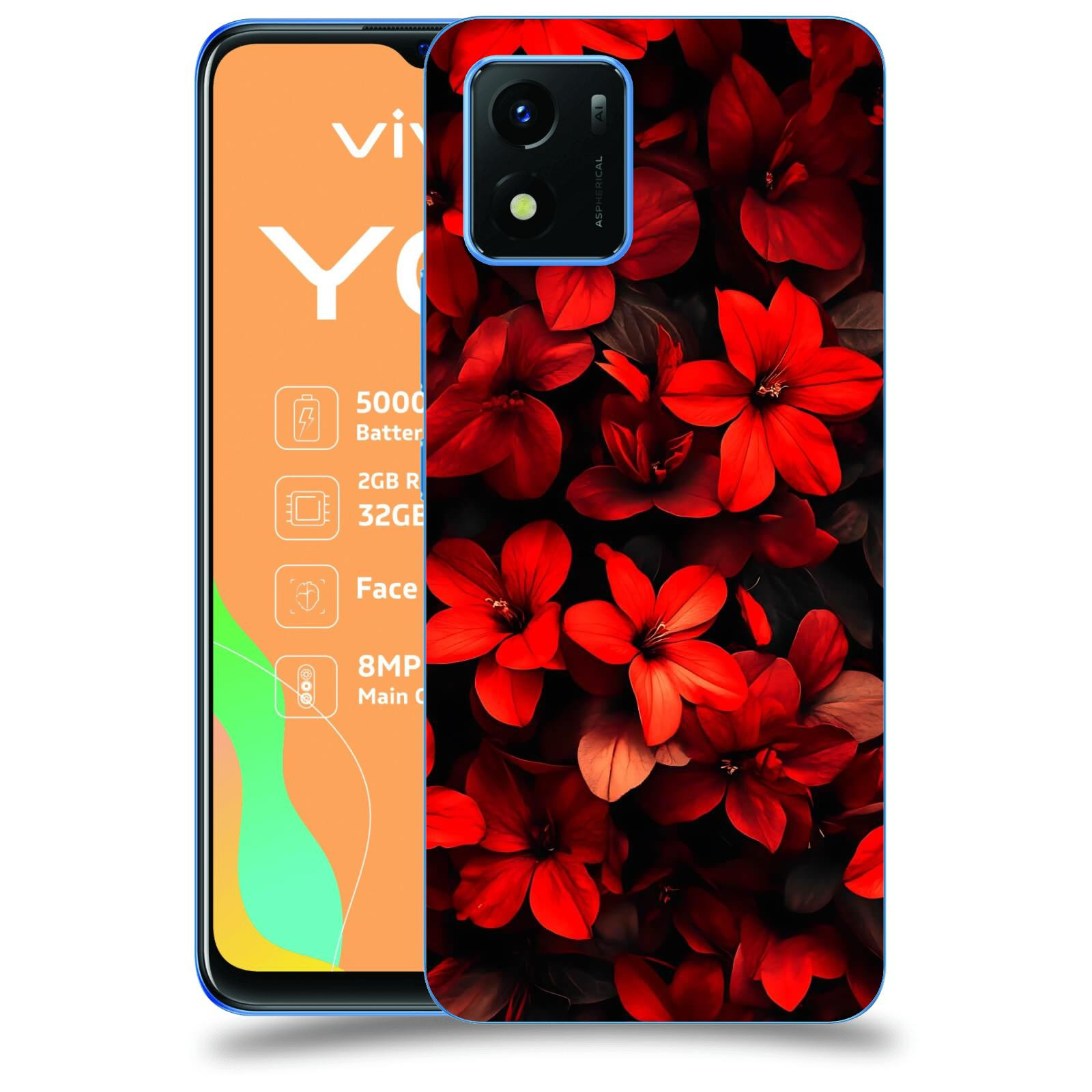 ACOVER Kryt na mobil Vivo Y01 - Temná vášeň