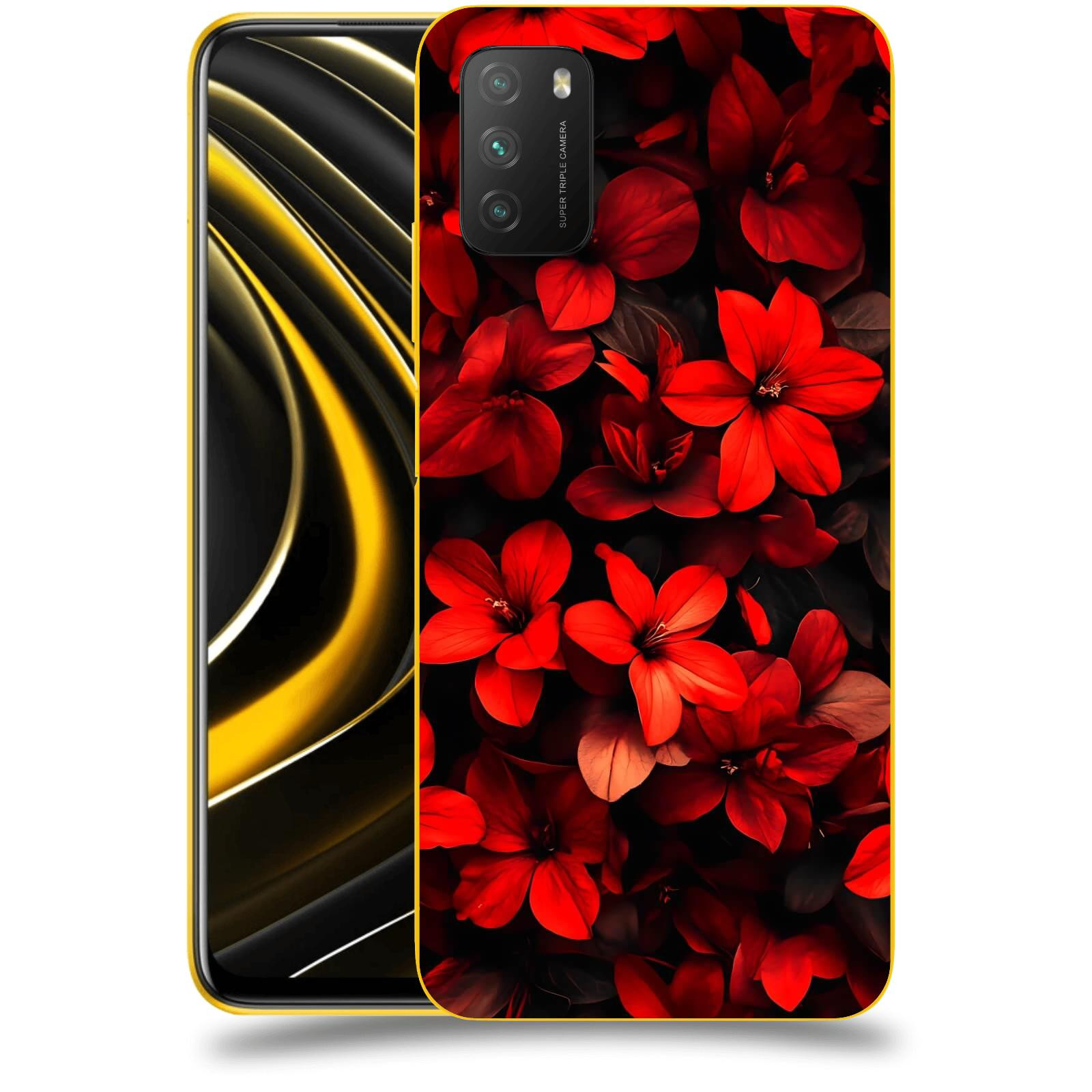 ACOVER Kryt na mobil Xiaomi Poco M3 - Temná vášeň