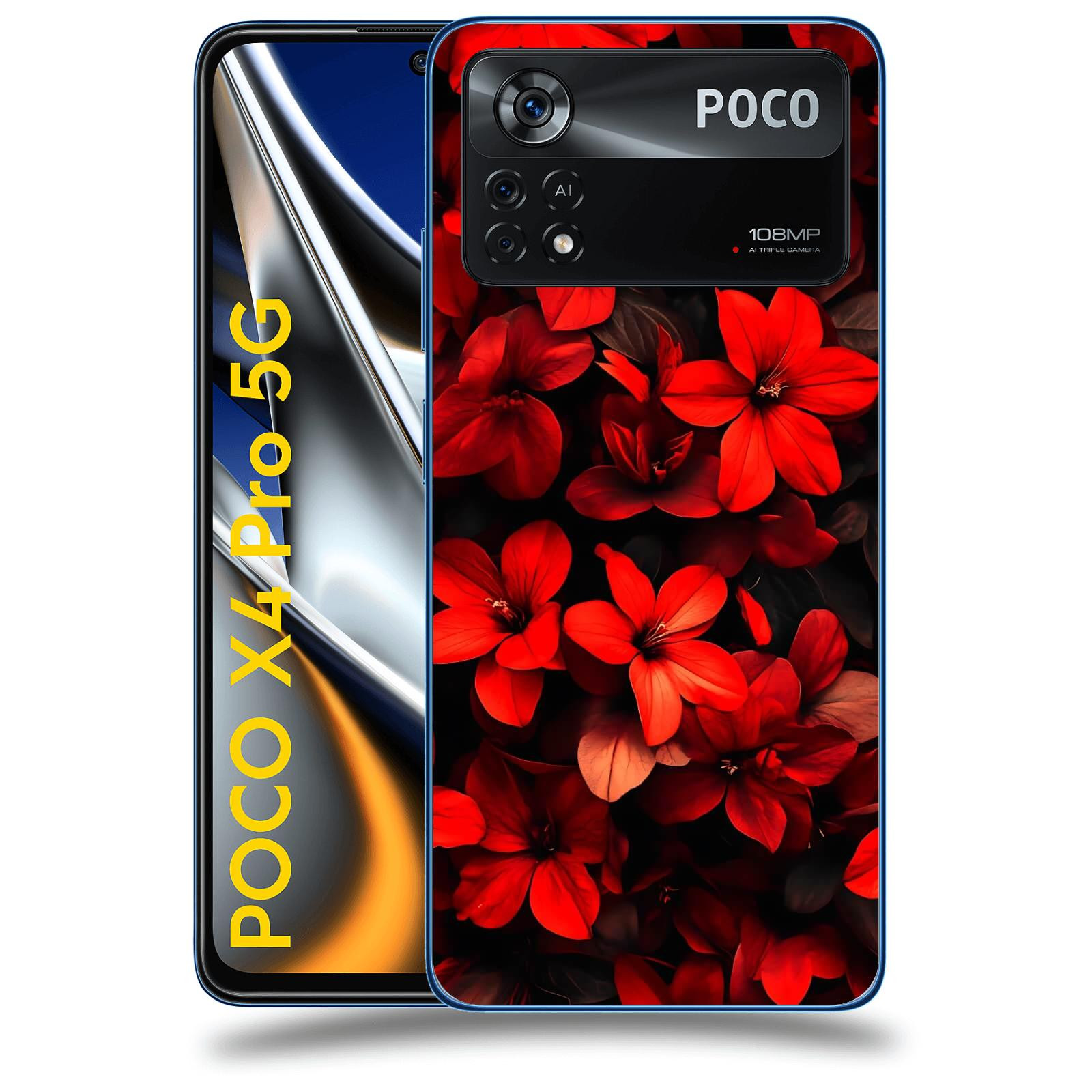 ACOVER Kryt na mobil Xiaomi Poco X4 Pro 5G - Temná vášeň