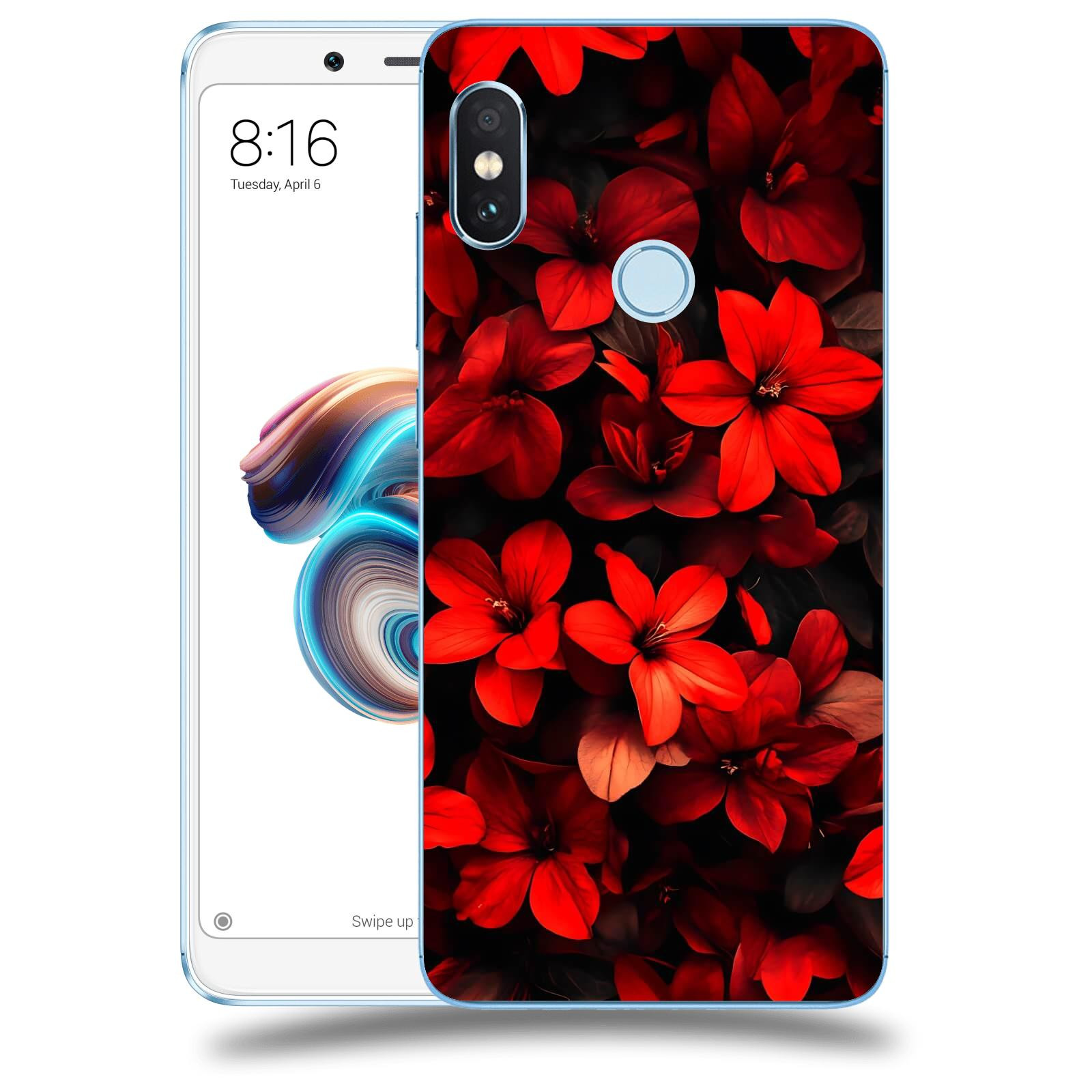 ACOVER Kryt na mobil Xiaomi Redmi Note 5 Global - Temná vášeň