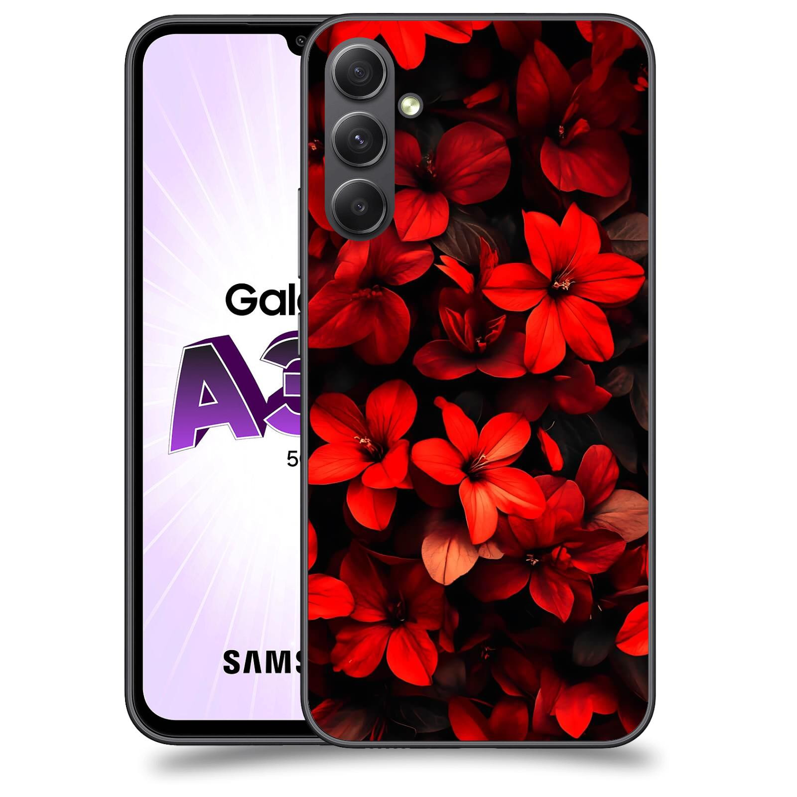 ACOVER Kryt na mobil Samsung Galaxy A34 - Temná vášeň