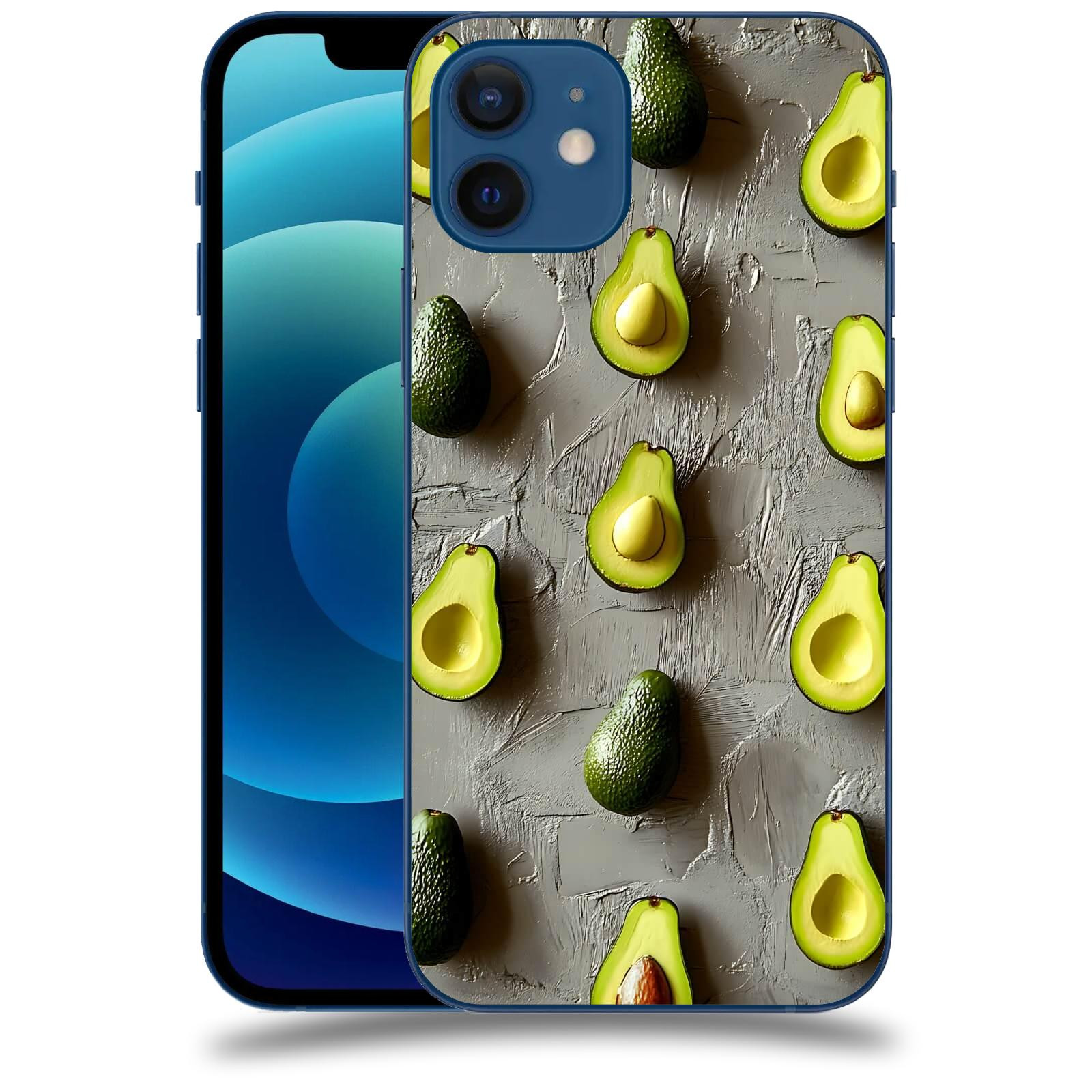 ACOVER Kryt na mobil Apple iPhone 12 - Zelená harmonie